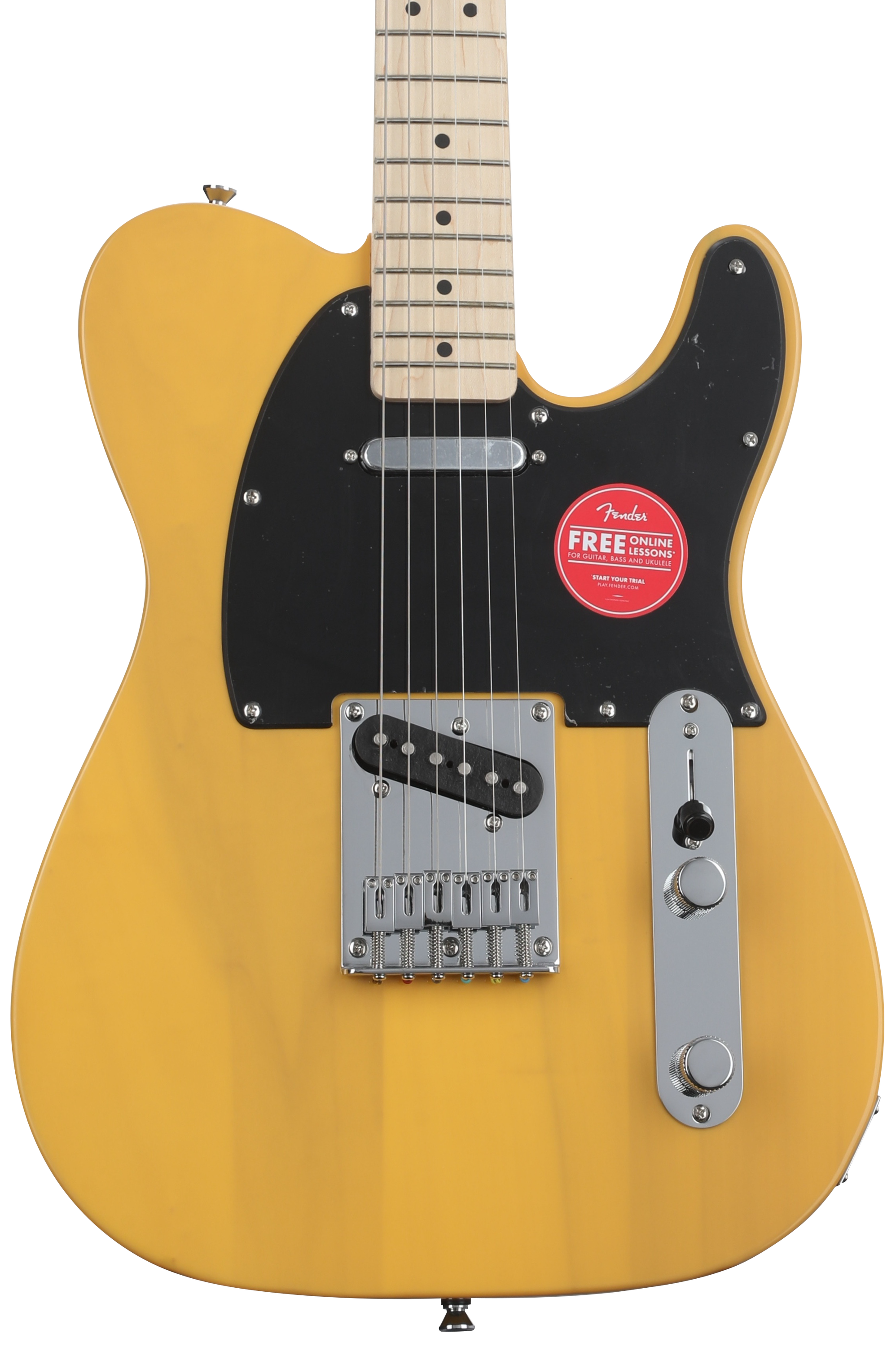 Squier Sonic Telecaster Electric Guitar - Butterscotch Blonde