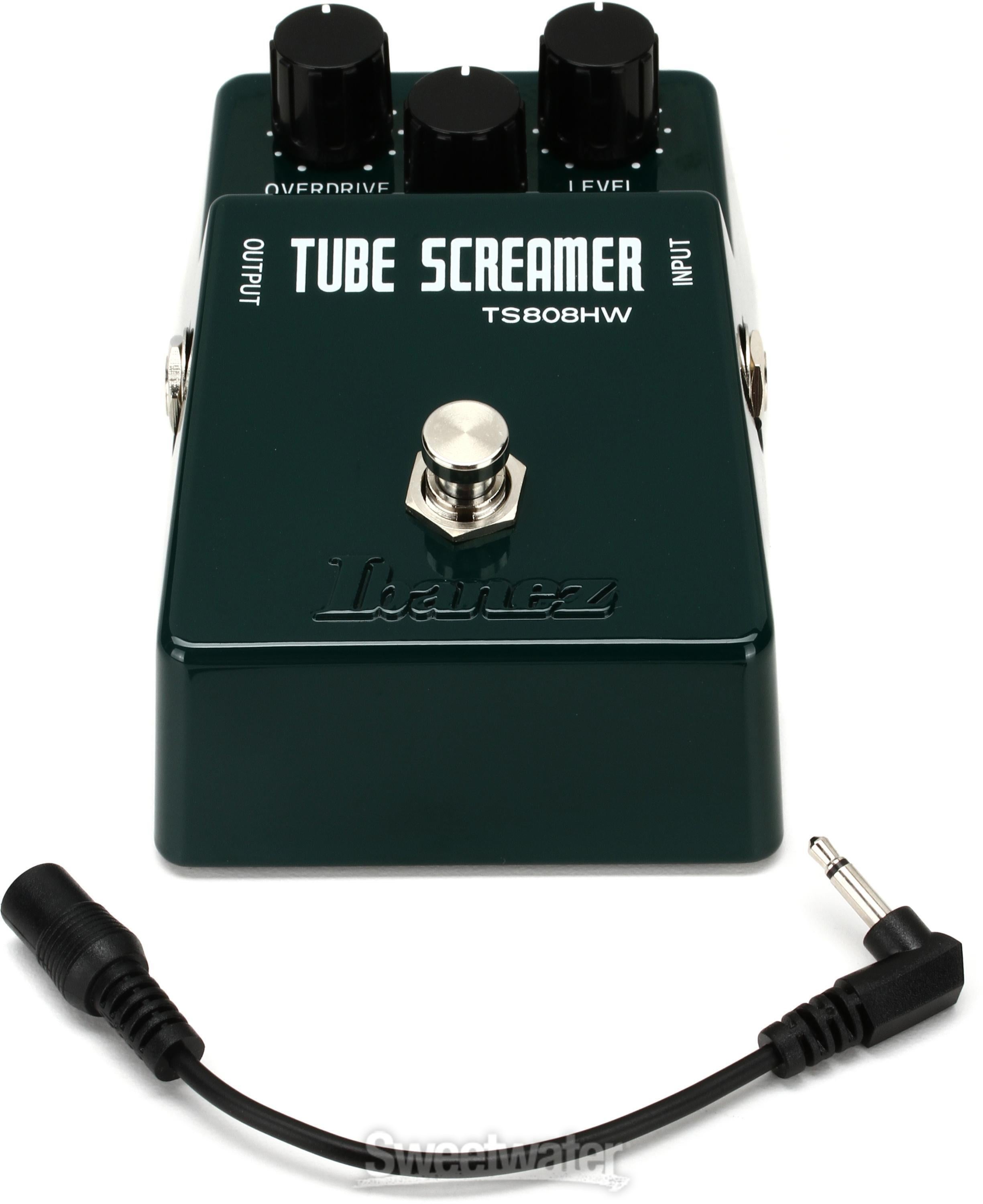 Ibanez TS808HW Handwired Tube Screamer Overdrive Pedal | Sweetwater