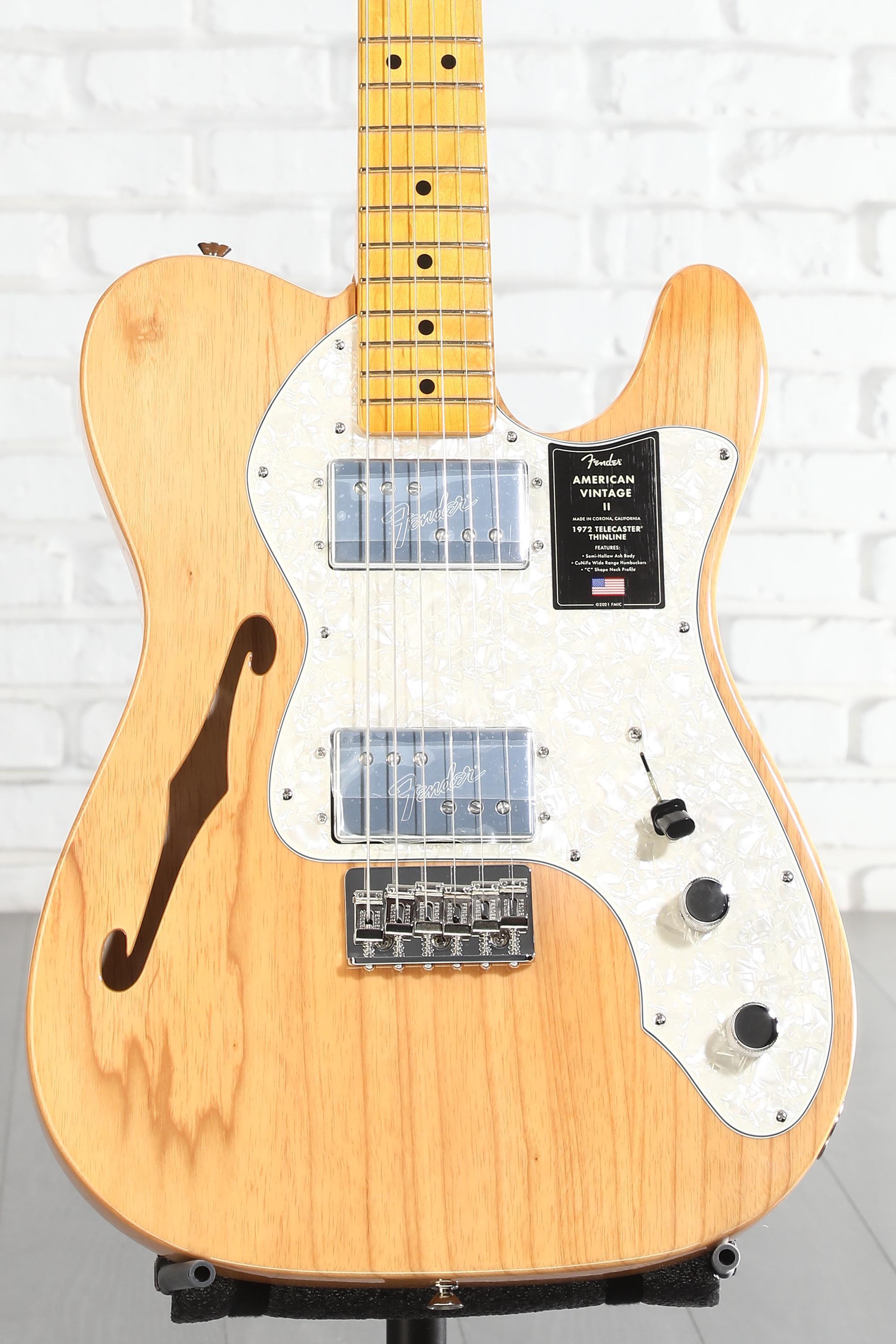 Fender American Vintage II 1972 Telecaster Thinline Electric