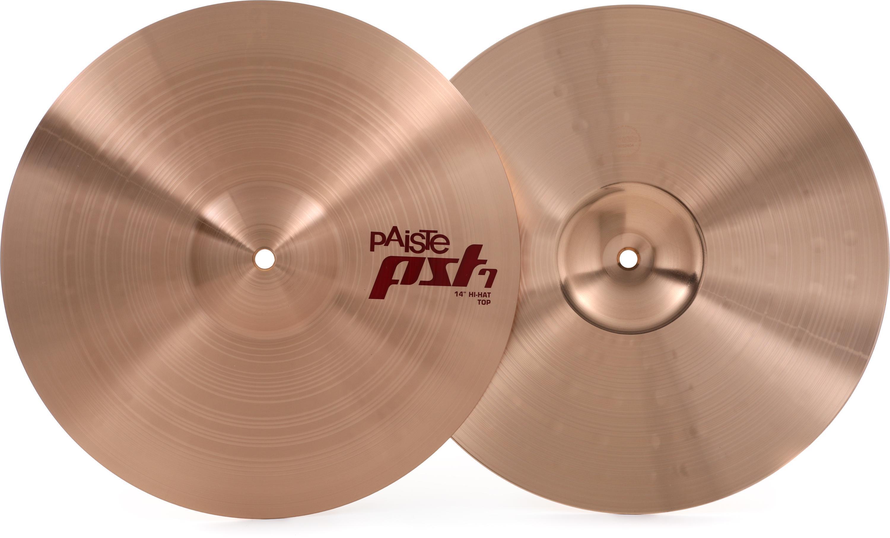 Paiste 14 inch PST 7 Hi-hat Cymbals | Sweetwater