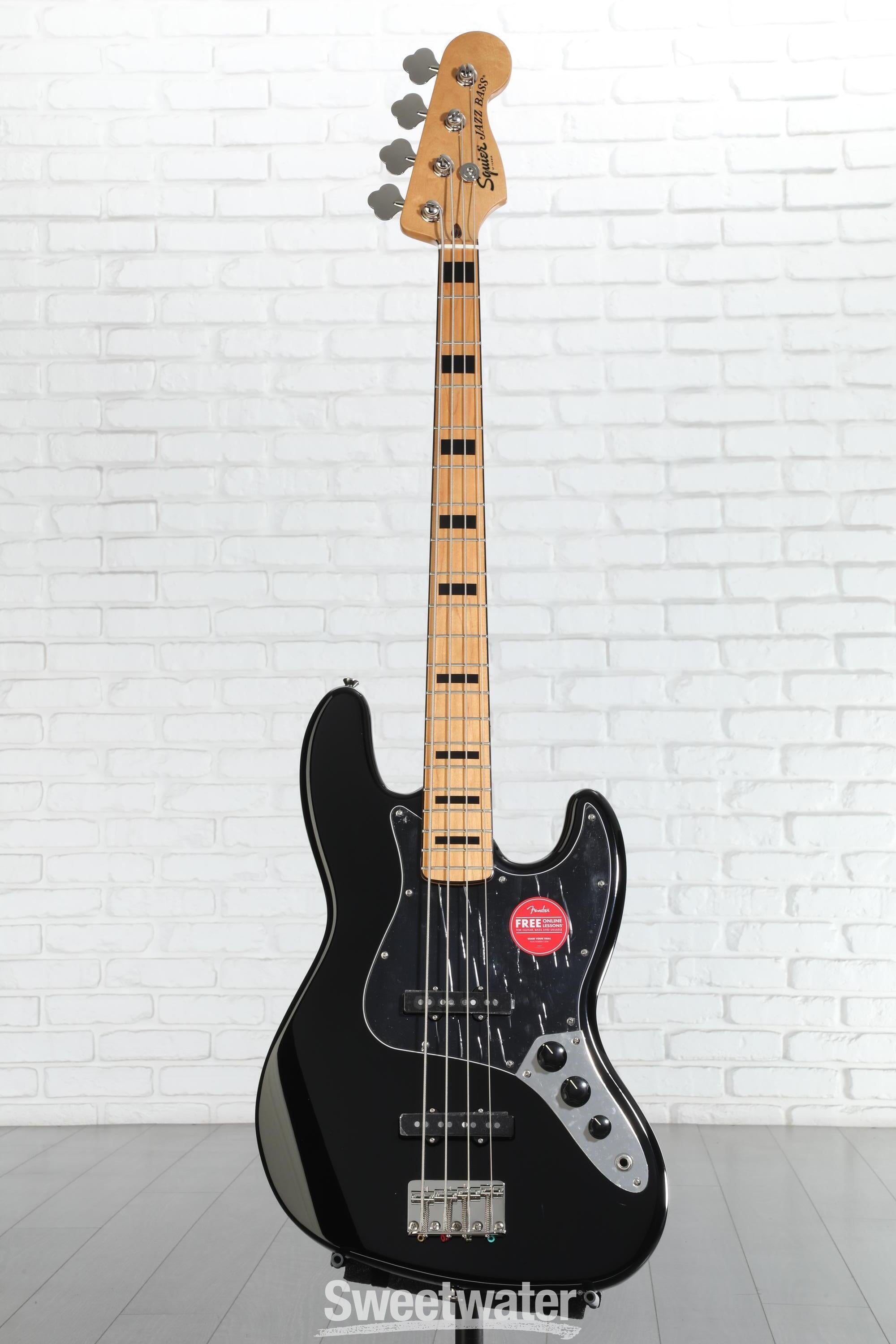Squier Classic Vibe '70s Jazz Bass - Black | Sweetwater