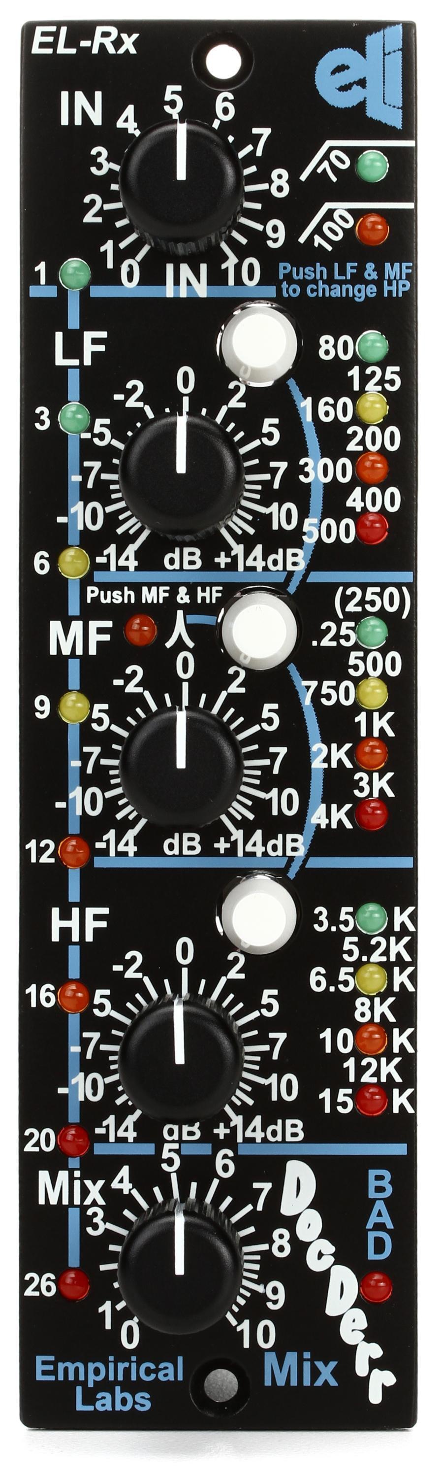 Empirical Labs DocDerr 500 Series Instrument Channel Strip