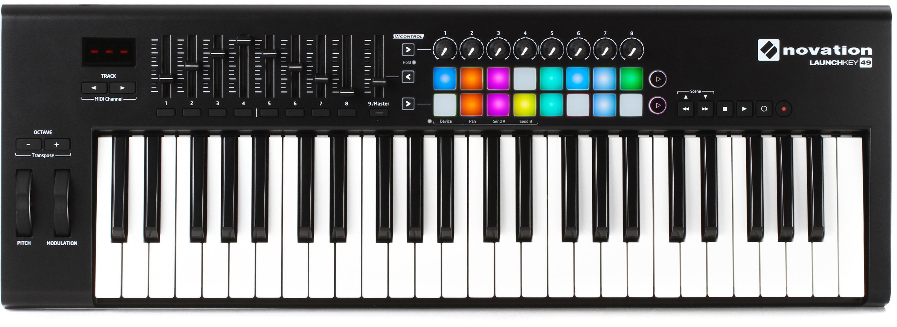 Novation Launchkey 49 49-key Keyboard Controller | Sweetwater