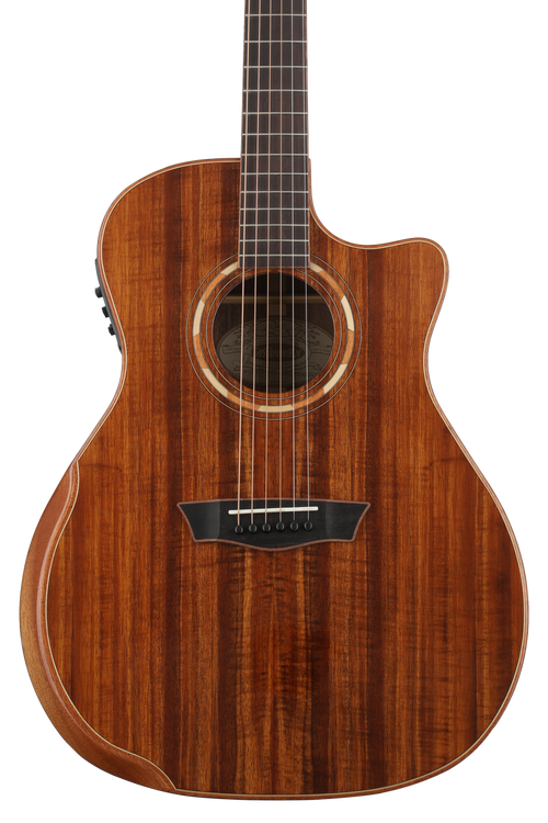 Washburn G55ce Koa Natural 美品 Washburn Comfort G55CE Koa Acoustic-electric Guitar - Natural with