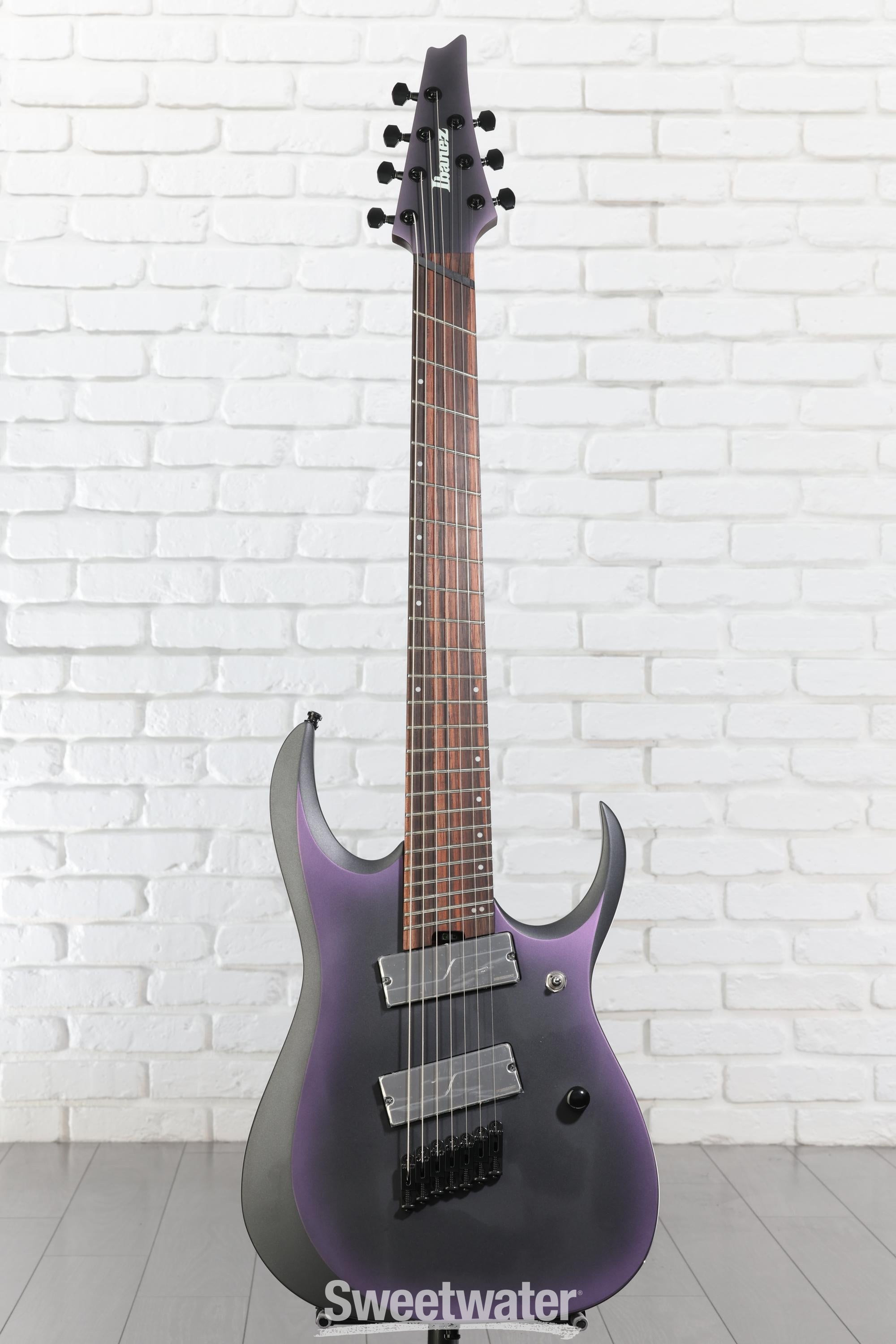 Ibanez Axion Label RGD71ALMS - Black Aurora Burst Matte | Sweetwater