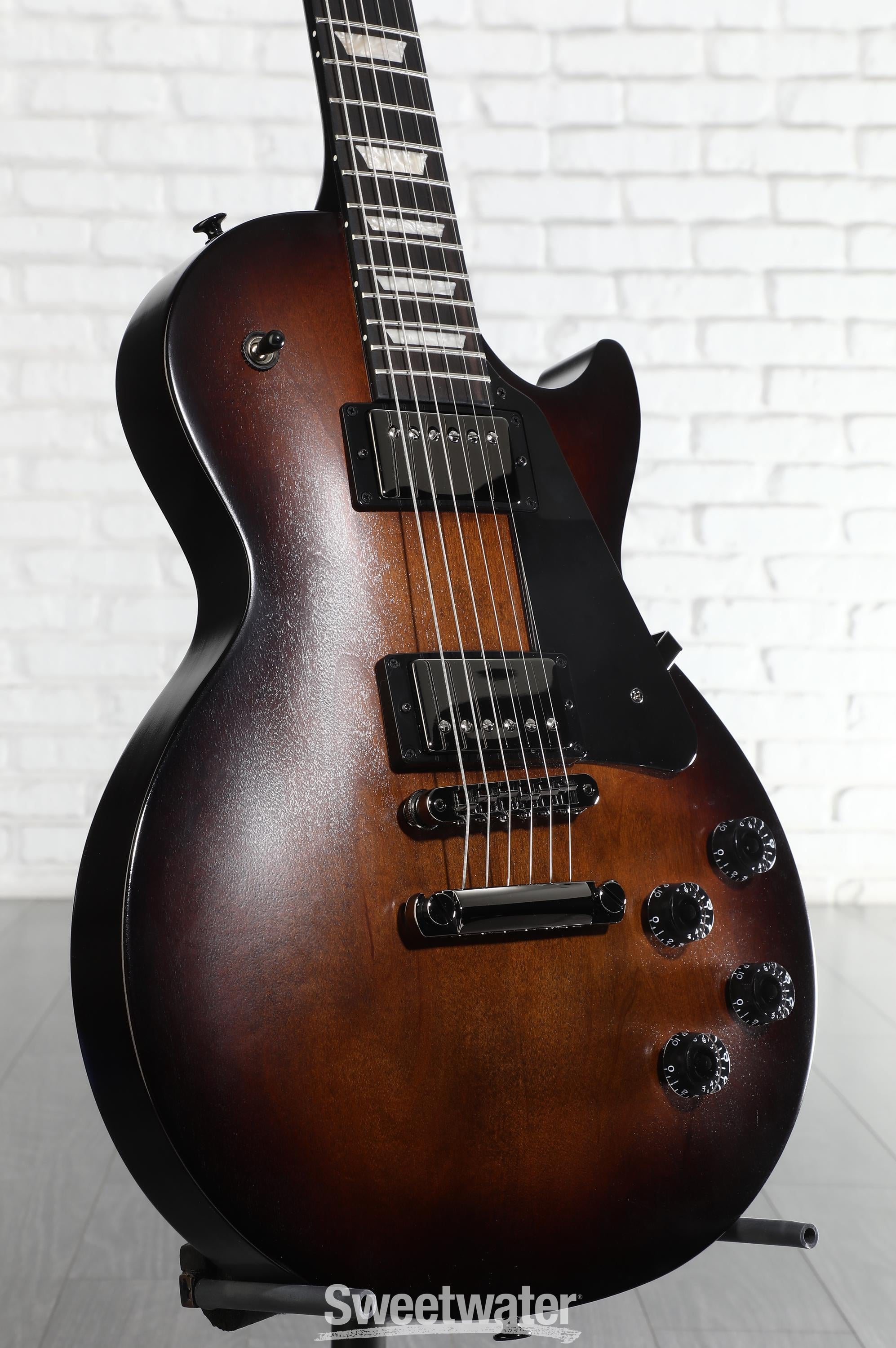 Photo of Gibson Les Paul Studio Modern Electric Guitar - Smokehouse Satin