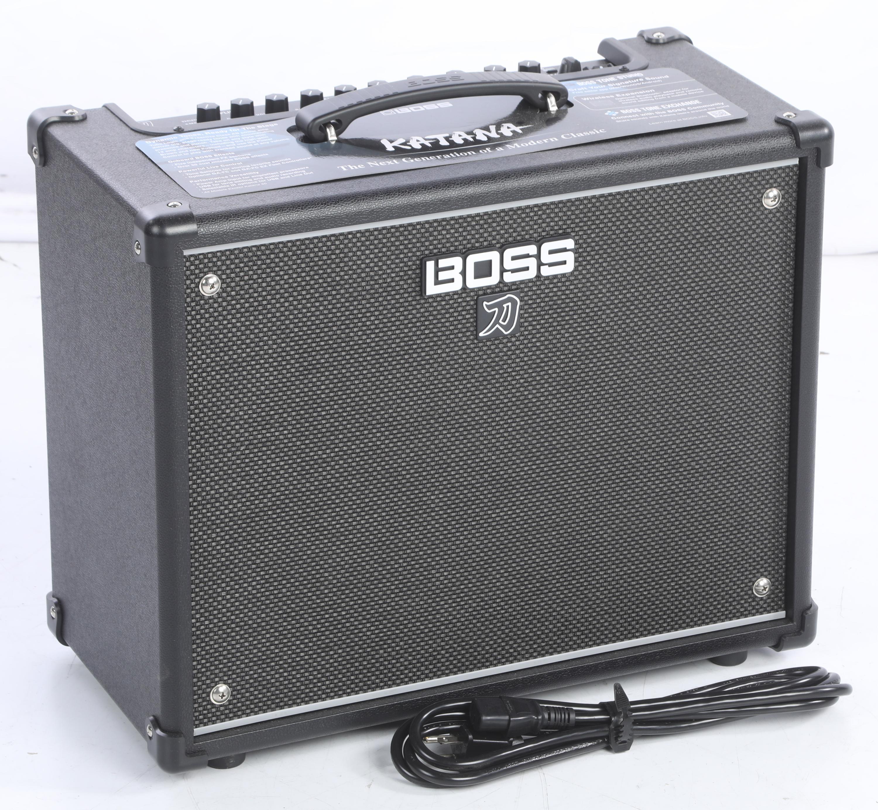 Photo of Boss Katana-50 EX Gen 3 50-watt 1 x 12-inch Combo Amplifier