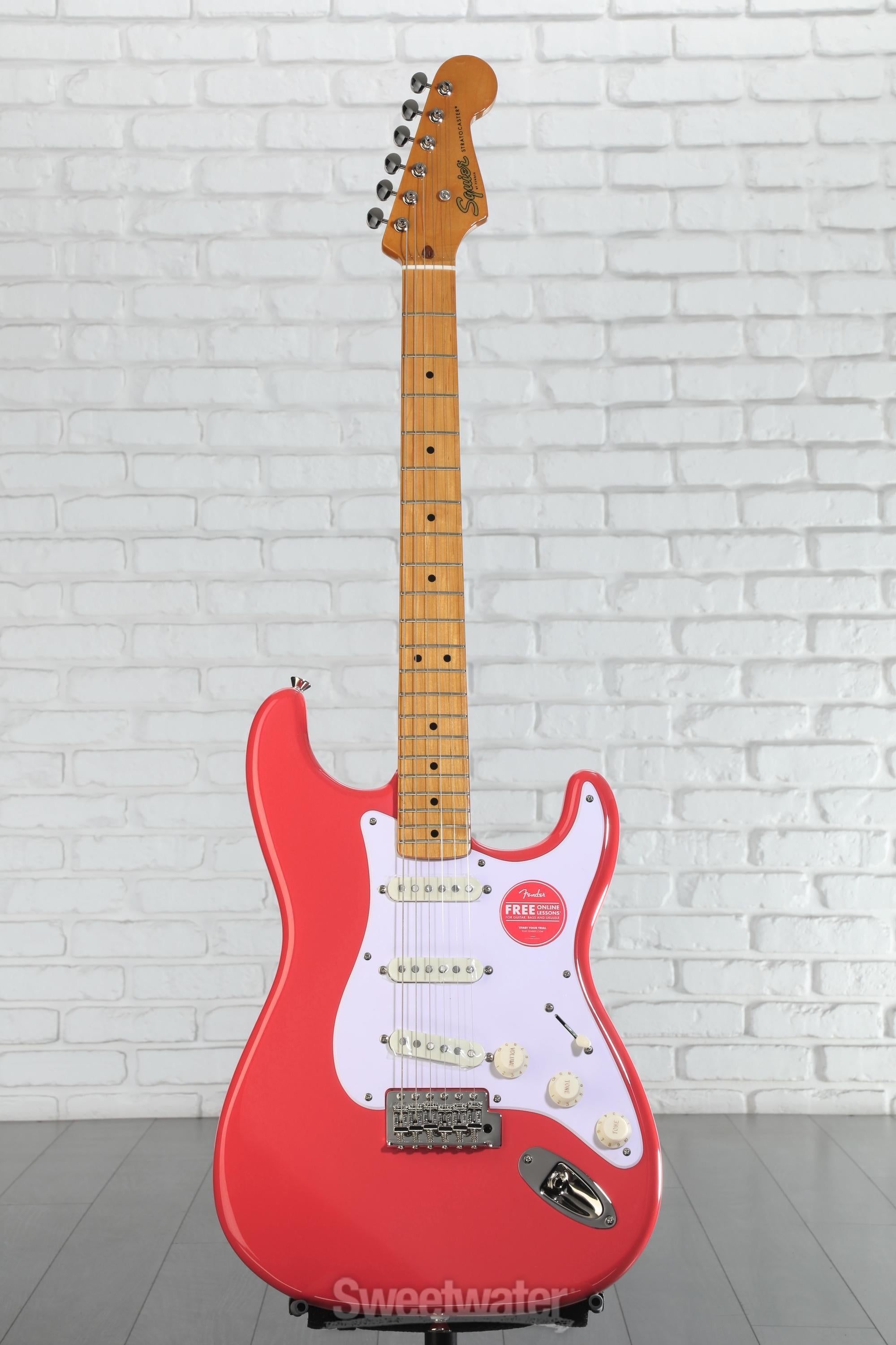 Squier Classic Vibe '50s Stratocaster - Fiesta Red | Sweetwater
