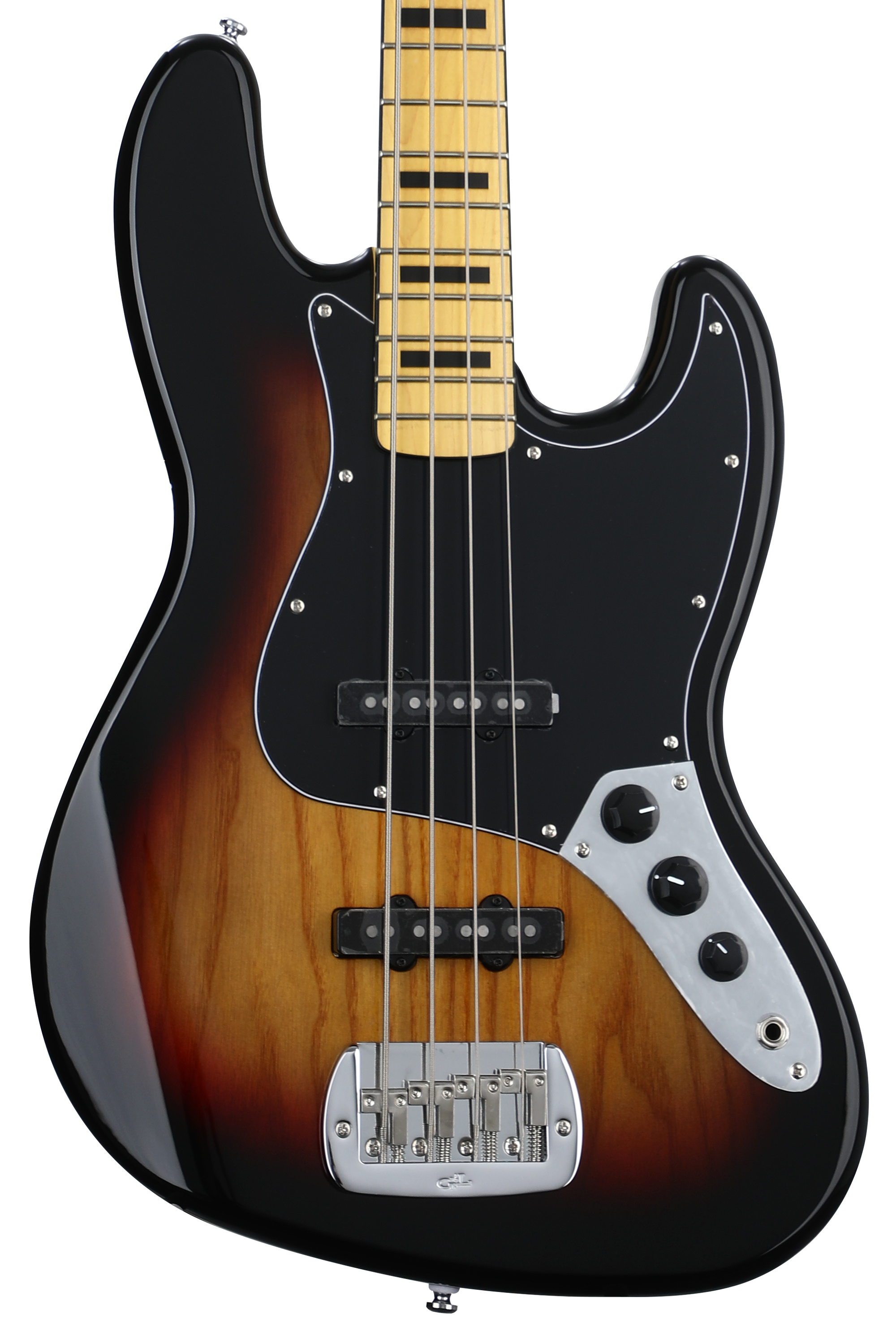 G&L Tribute JB Bass Guitar - 3-tone Sunburst | Sweetwater