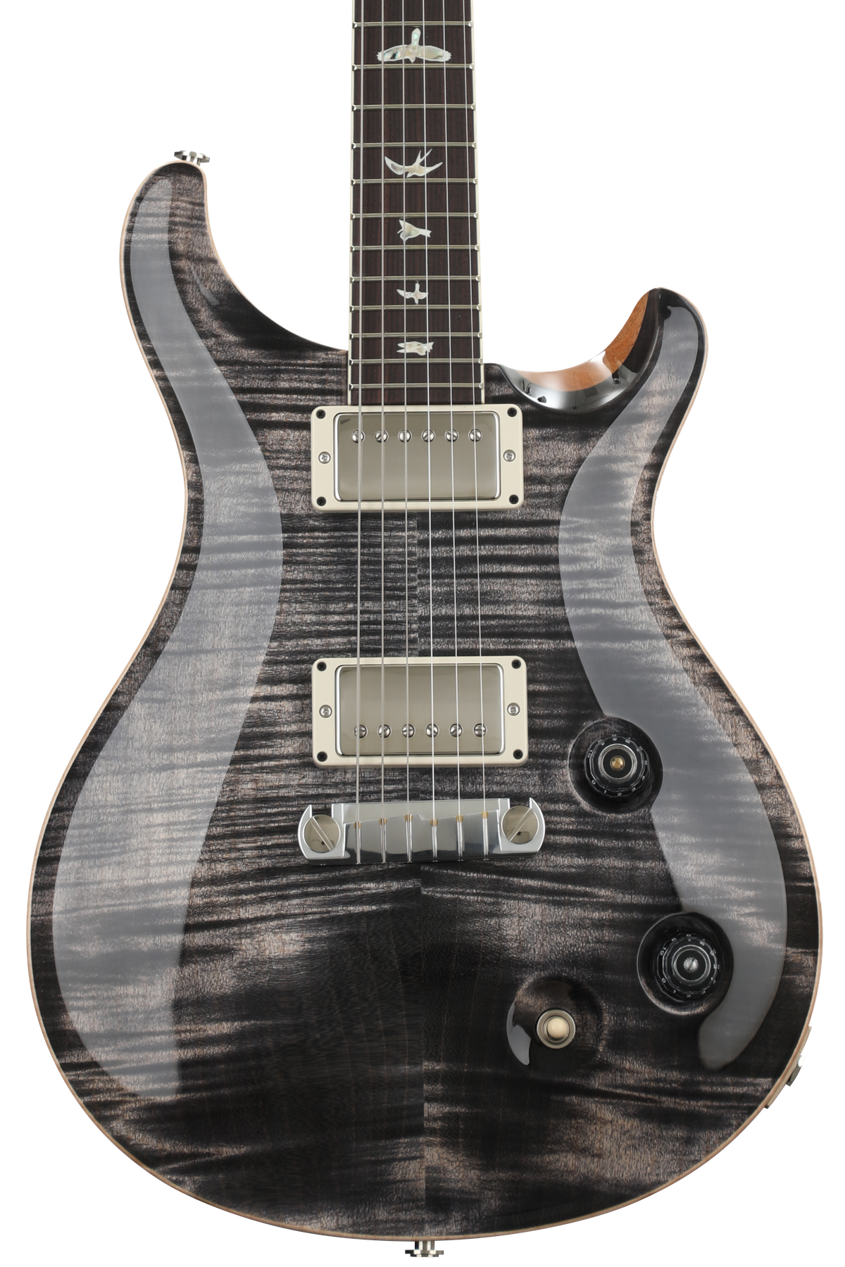 PRS McCarty Electric Guitar with Straight Stoptail - Charcoal | Sweetwater