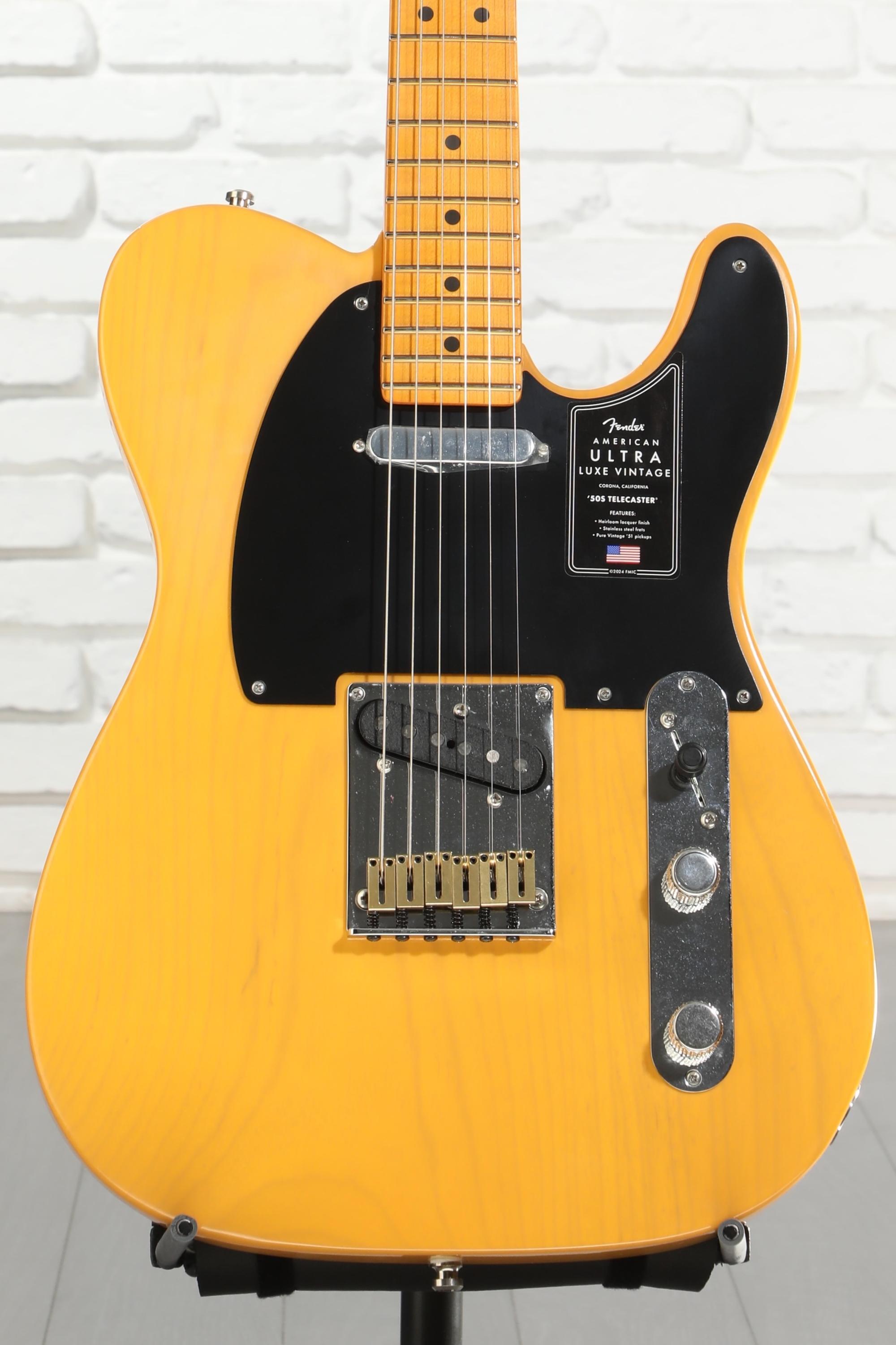 Fender American Ultra Luxe Vintage '50s Telecaster Electric Guitar