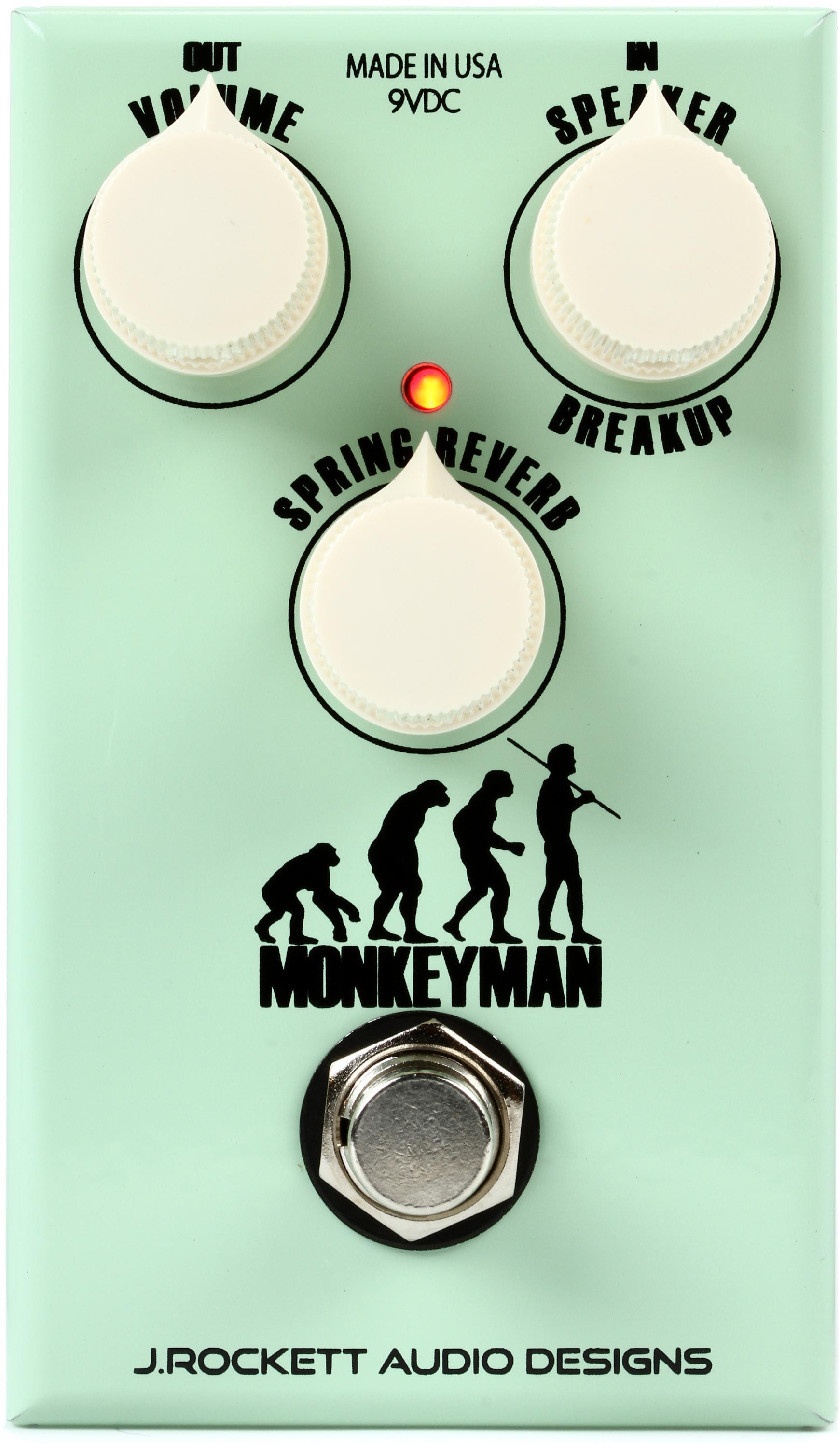 J. Rockett Audio Designs Monkeyman Classic Tweed Overdrive