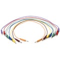 Photo of Hosa CSS-890 1/4-inch TRS Male to 1/4-inch TRS Male Patch Cable 8-pack - 3 foot (Various Colors)
