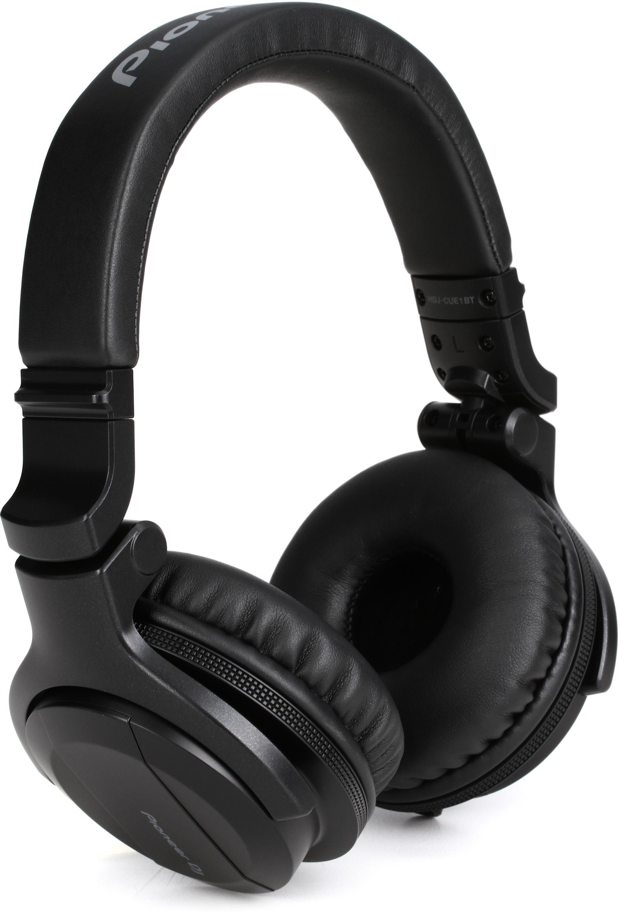 Pioneer DJ HDJ-CUE1-BT On-Ear Bluetooth DJ Headphones - Black