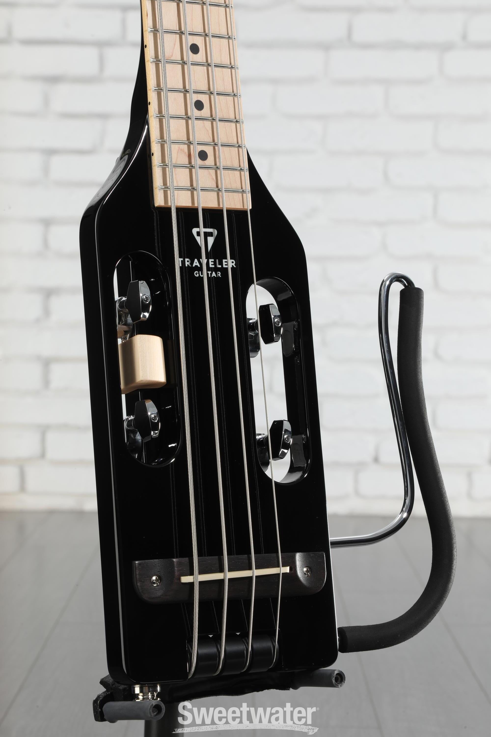 Premium-sound　TRAVELER GUITAR BASS Traveler Guitar Ultra-Light Bass Guitar - Gloss Black