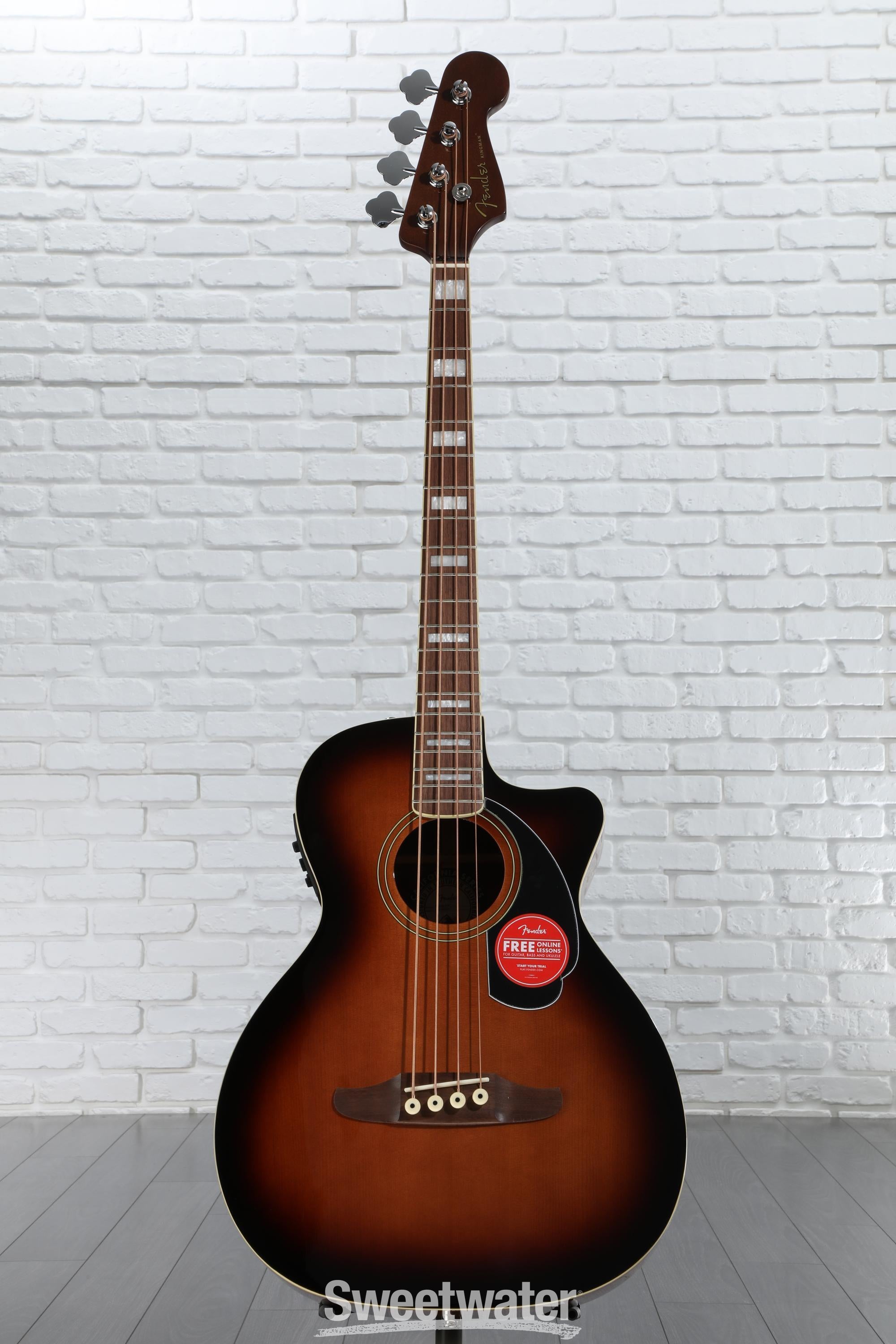 Fender Kingman bass Natual アコースティックベース Used Fender Kingman Acoustic Bass Natural | Cream City Music