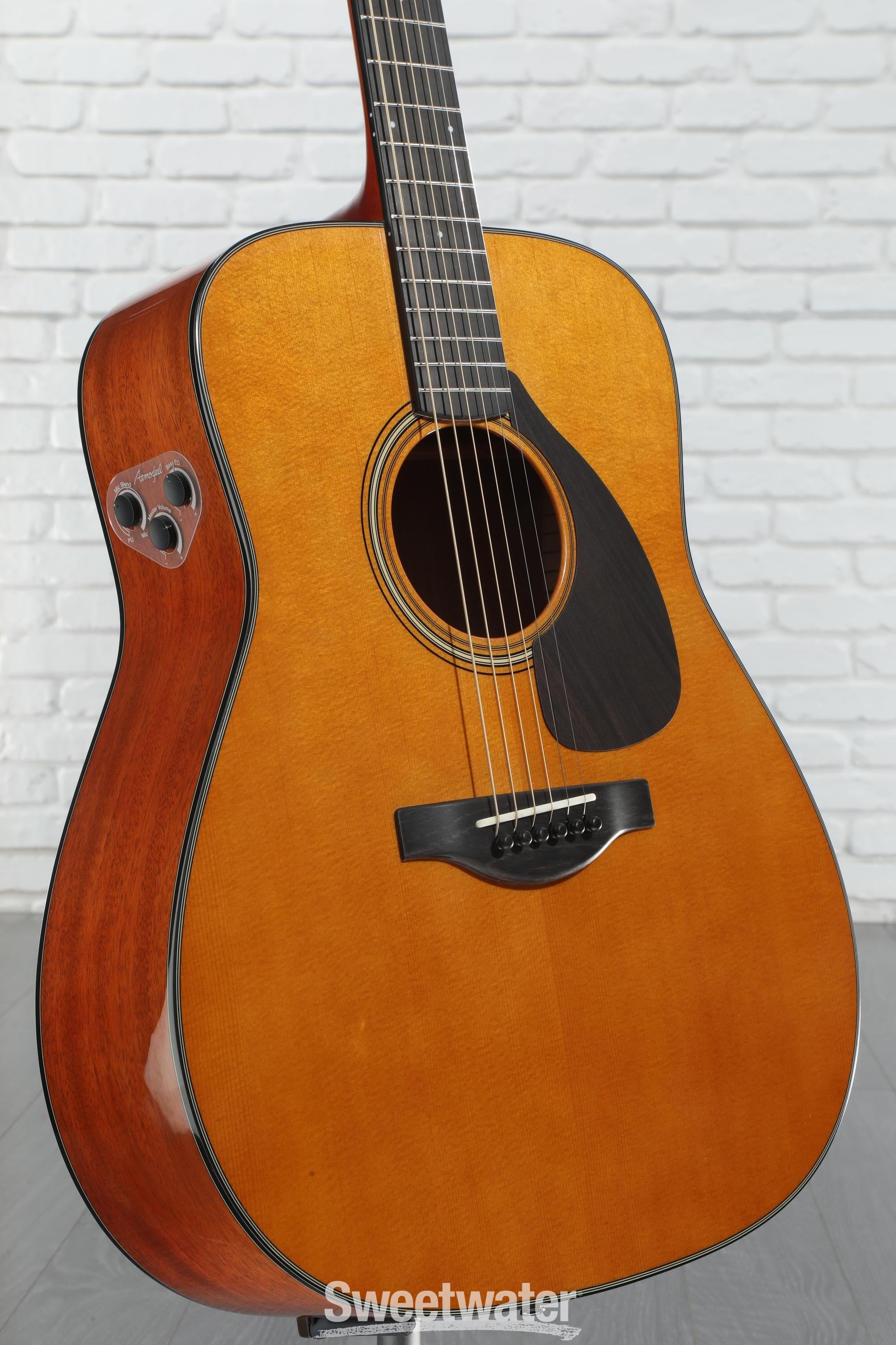 Yamaha Red Label FGX5 Acoustic Guitar - Natural | Sweetwater