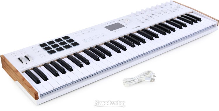 Arturia KeyLab 61 mk3 61-key Keyboard Controller - White