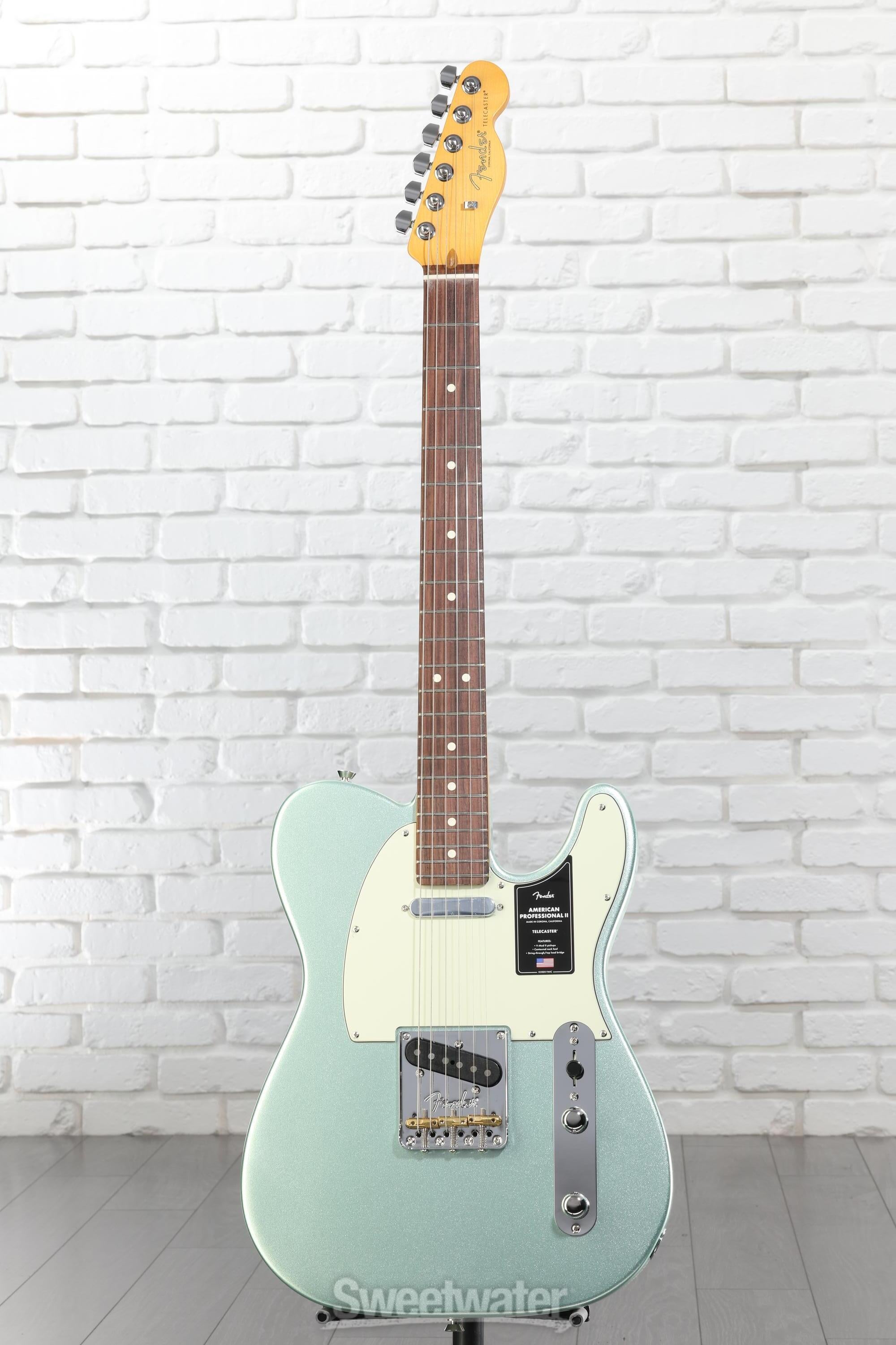 Fender American Professional II Telecaster - Mystic Surf Green