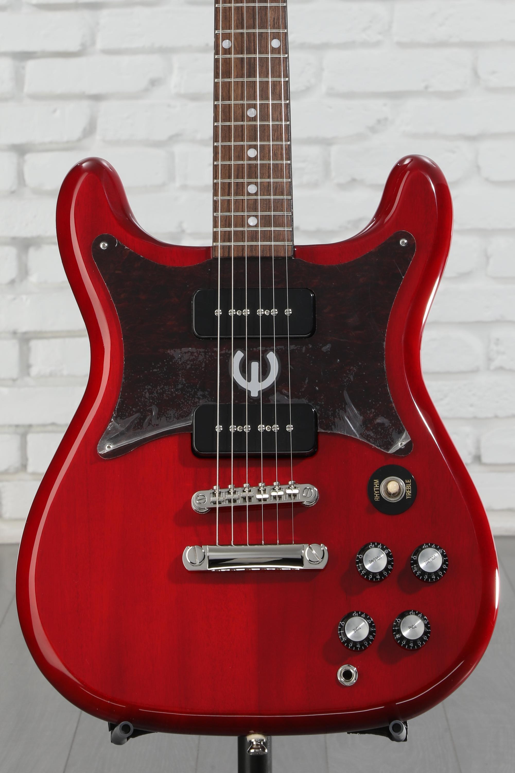 Epiphone Wilshire P-90s Electric Guitar - Cherry | Sweetwater
