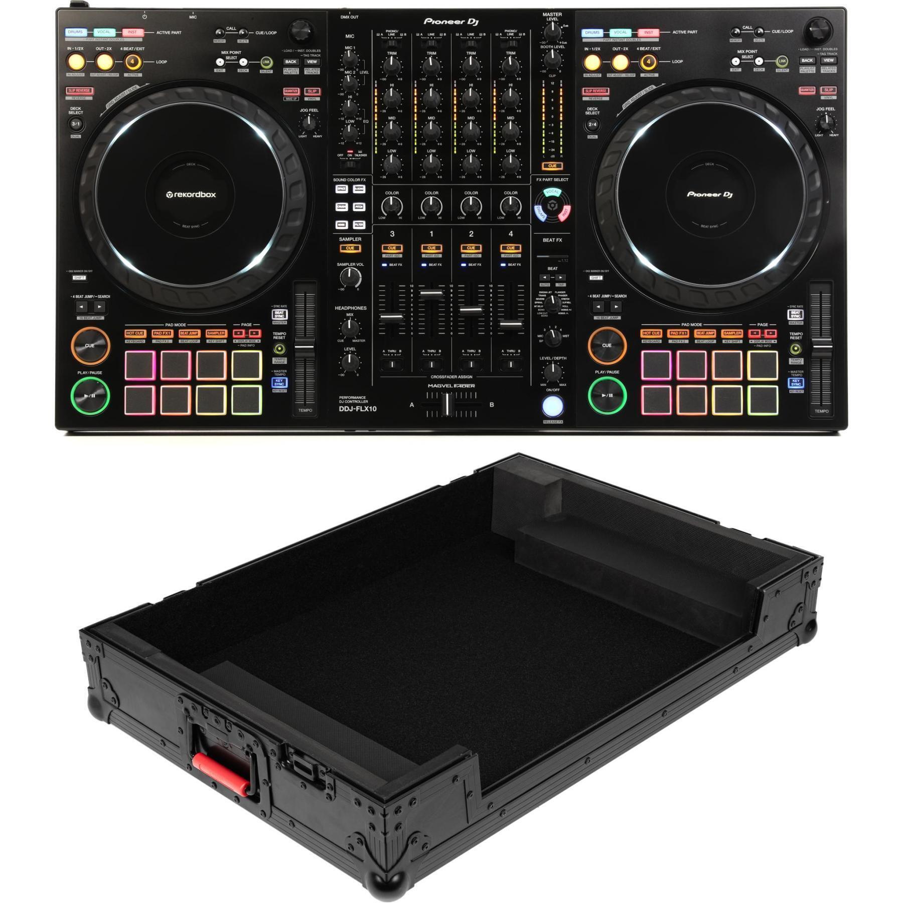 [ケース付き]Pioneer DDJ-FLX10 DJコントローラー Amazon.com: Pioneer DDJ-FLX10 4-Channel DJ Controller for
