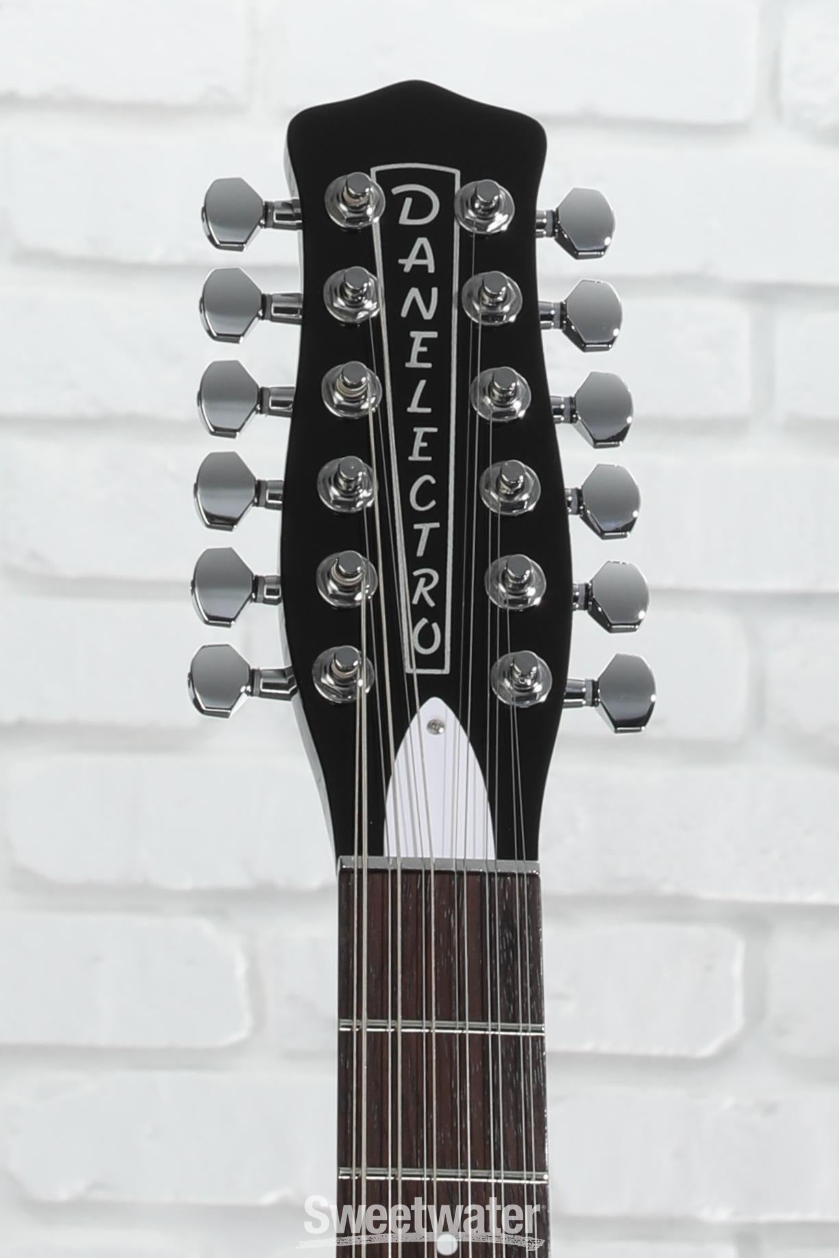 Dan Electro 12弦guitar　Black Amazon.com: Danelectro 12SDC 12-String Electric Guitar Black