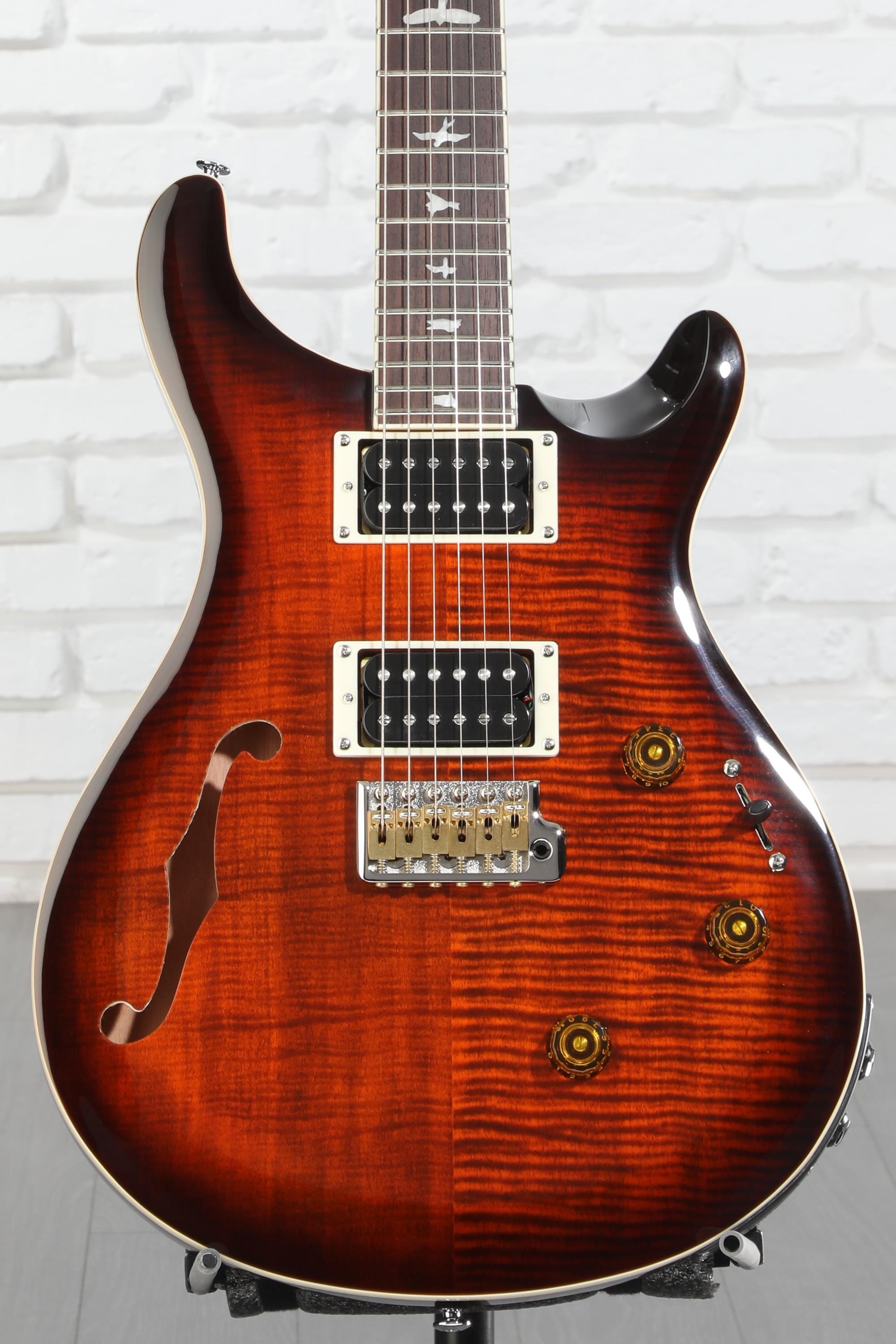ギター PRS Custom 24 Semi-Hollow PRS Custom 24-08 Semi-Hollow Cobalt Smokeburst w/ Stained