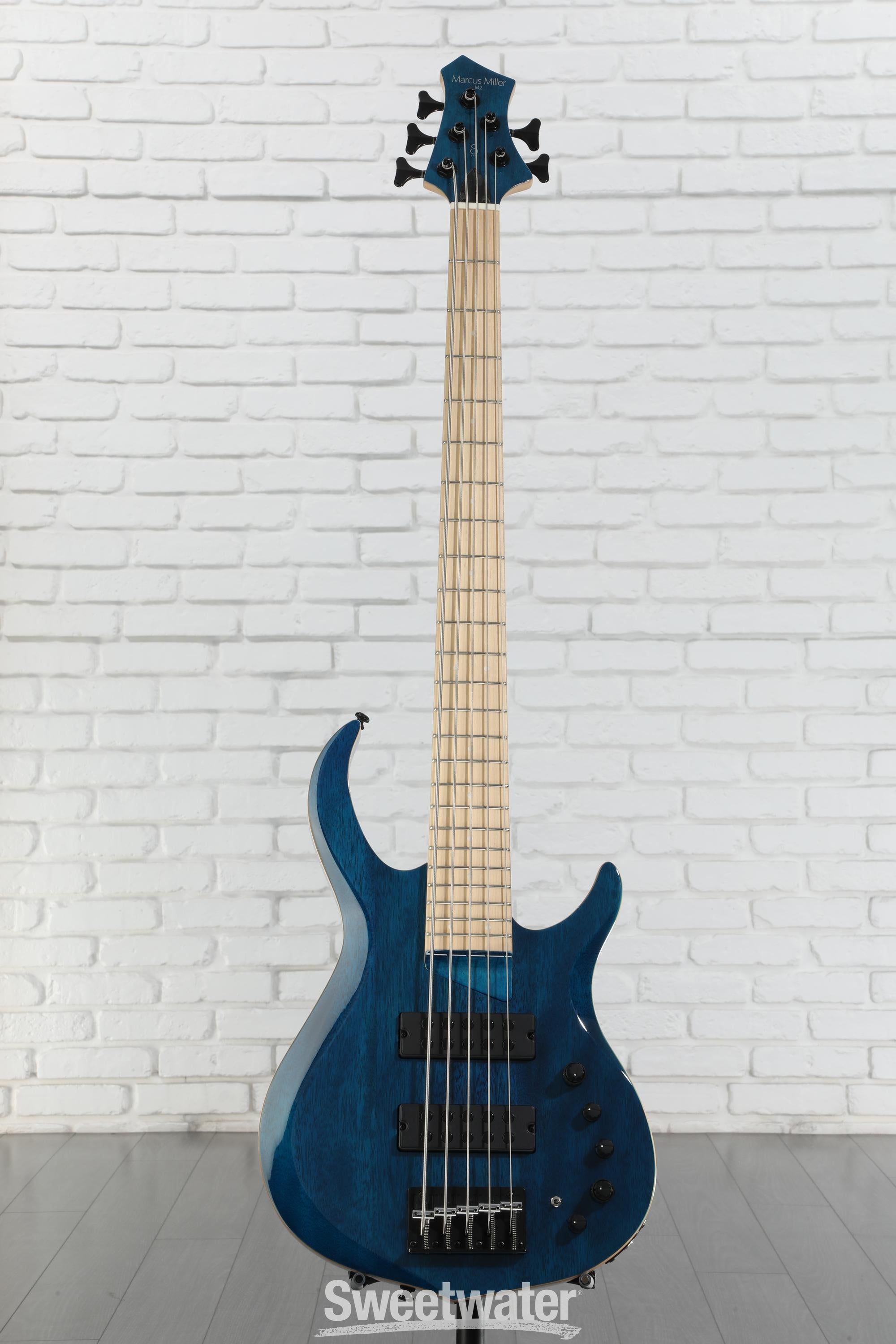 Sire Marcus Miller M2 5-string Bass Guitar - Transparent
