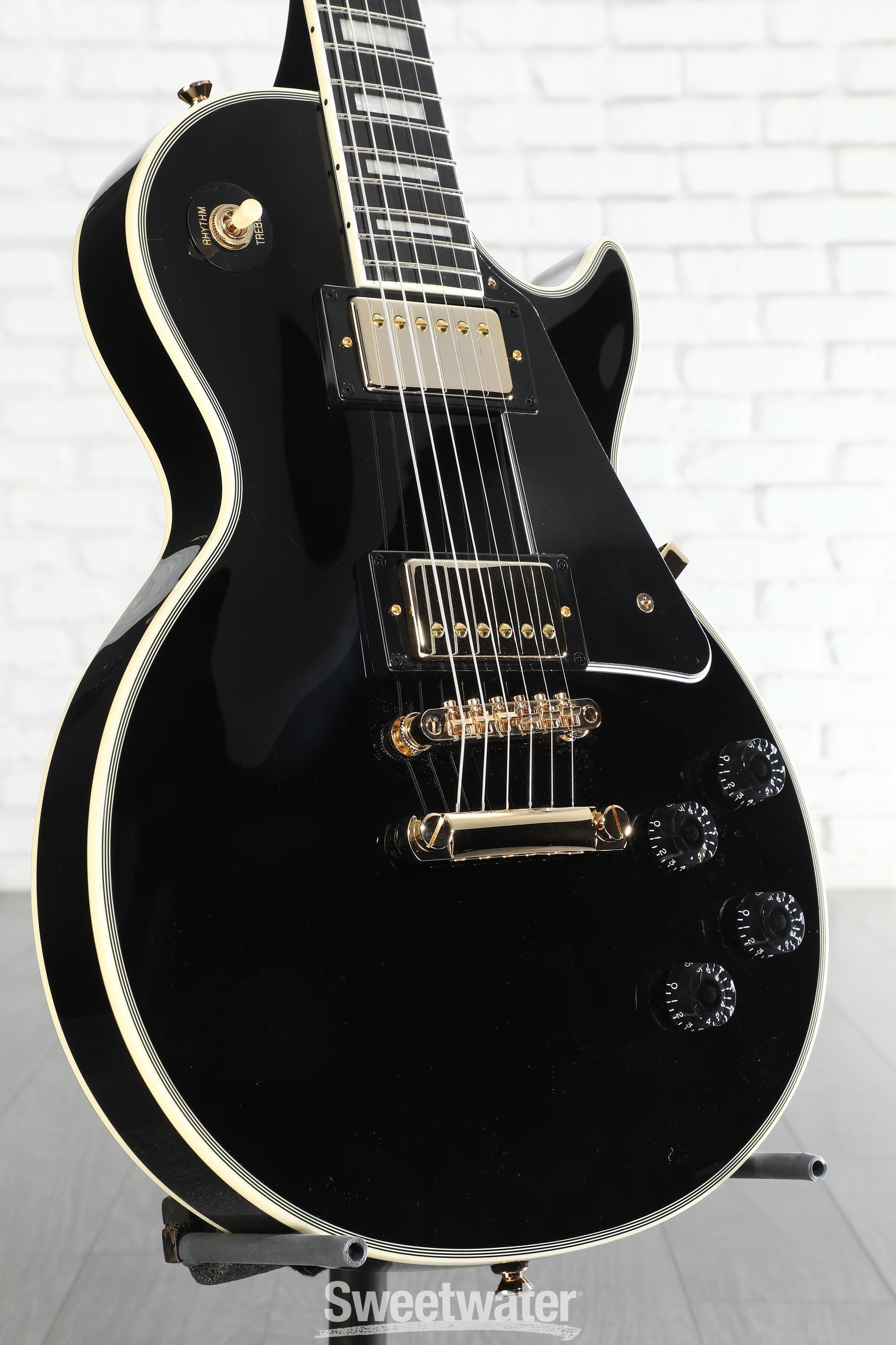 Epiphone Les Paul CUSTOM Ebony 2025年製 Epiphone Inspired by Gibson Custom Les Paul Custom Ebony 2025