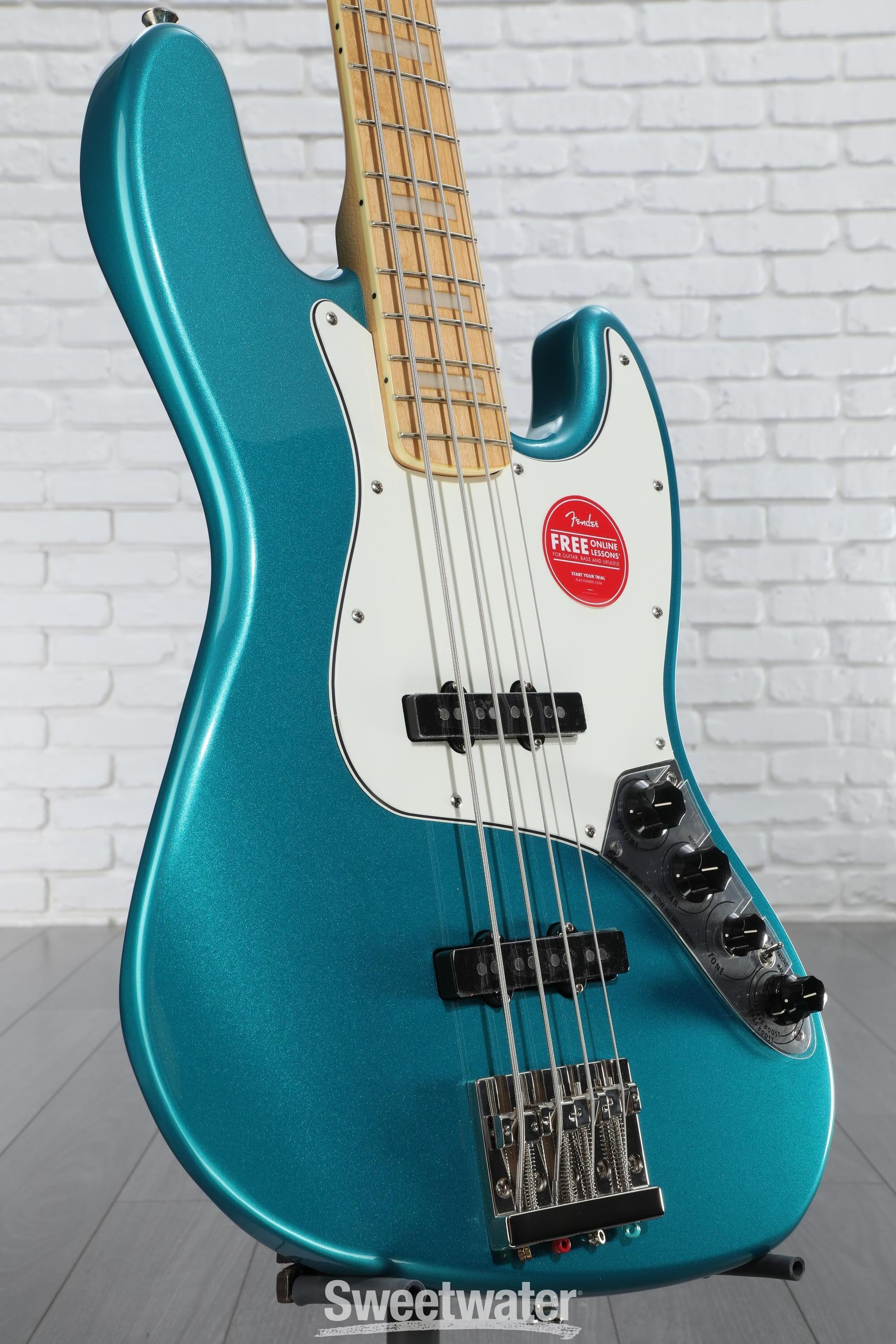 Squier Jazz 4-string Bass Guitars - Sweetwater