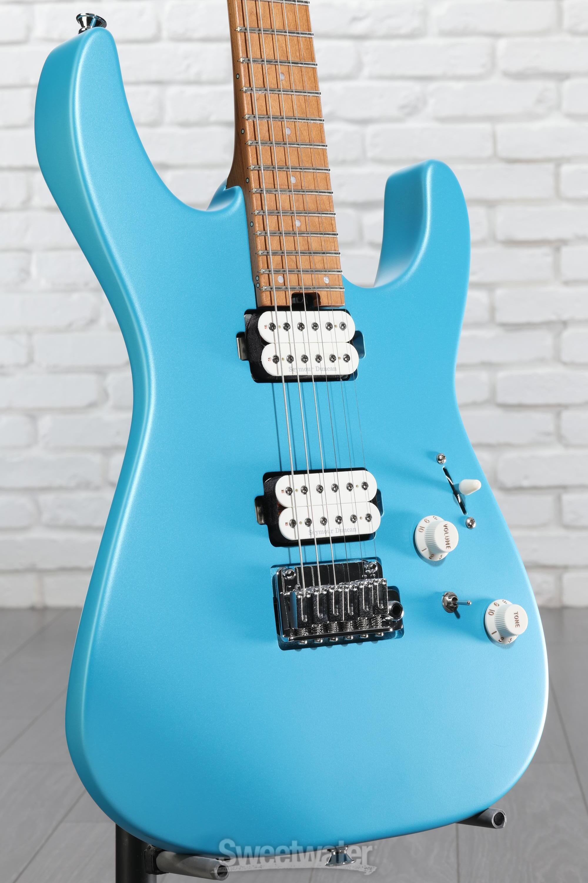 Charvel Pro-Mod DK24 HH 2PT Electric Guitar - Matte Blue Frost