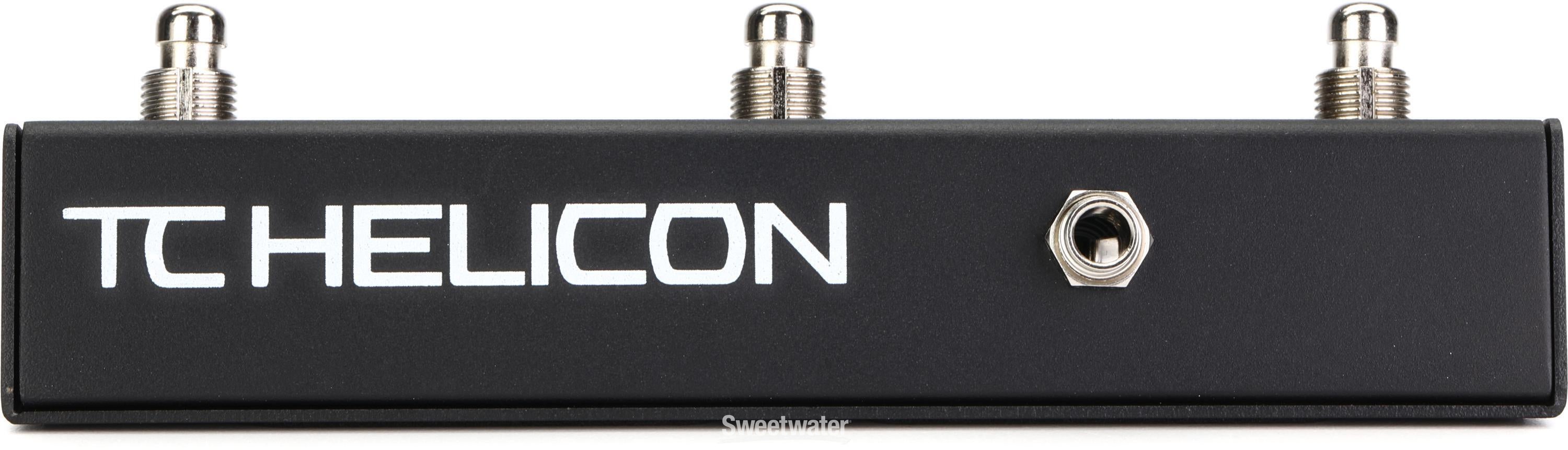 TC-Helicon Switch-3 3 Button Footswitch Reviews | Sweetwater