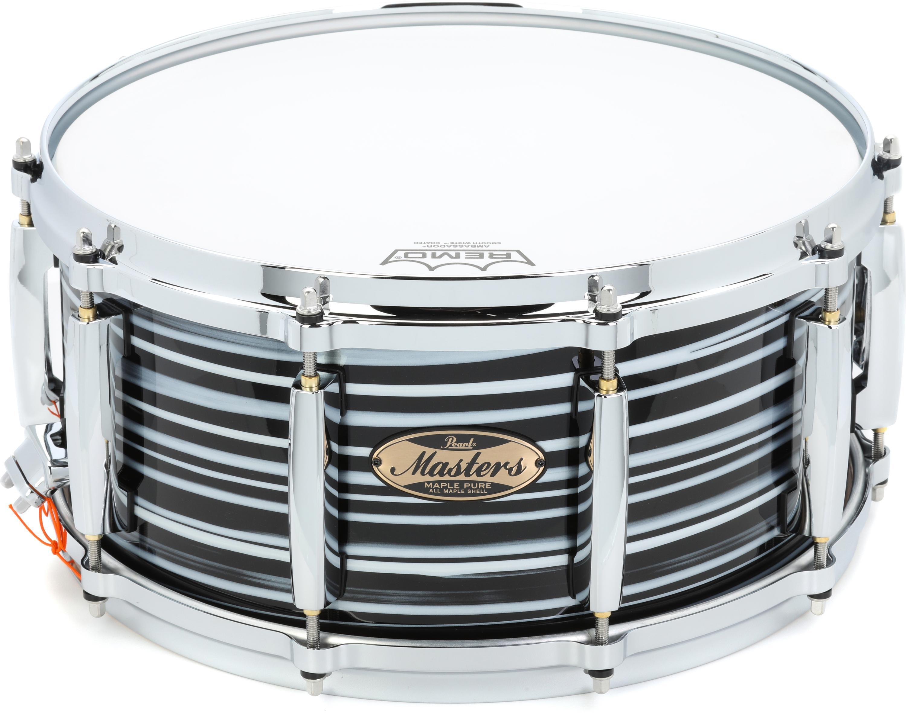 Pearl Masters Maple Pure Snare Drum 14×5 - #453 Platinum Gold Oyster [MP4C1450S/N #453] Buy MP4P1450S⁄C#886 Pearl MP4 Master Maple Pure Premium 14\" x 5