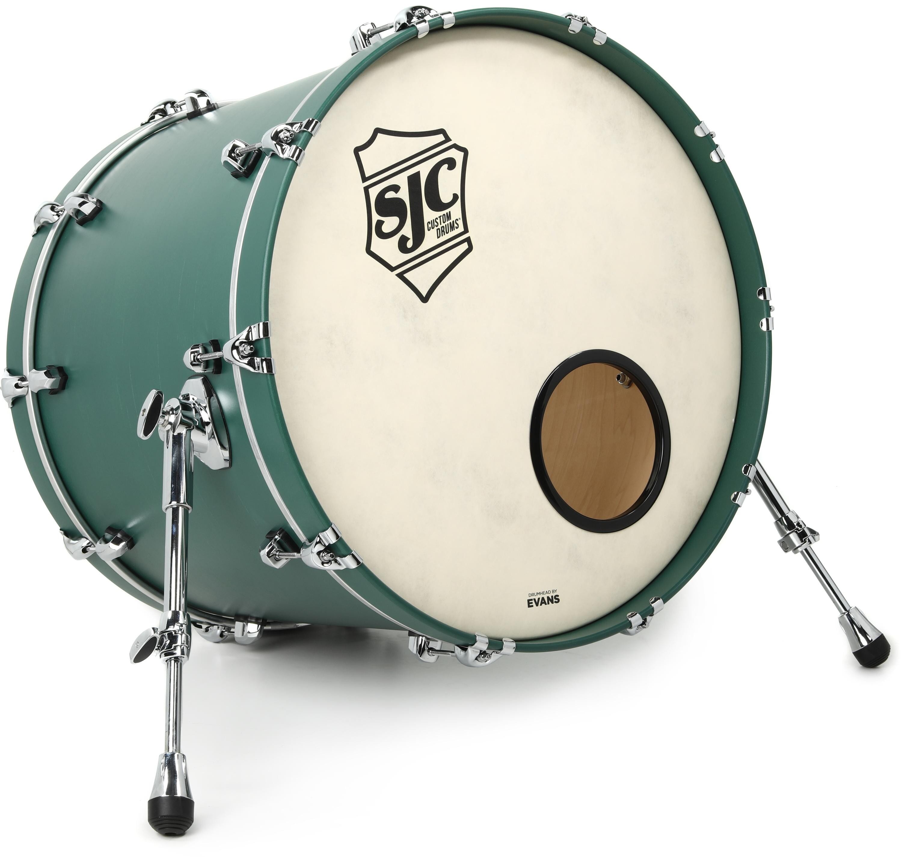 SJC Custom Drums Tour Series Bass Drum - 18 x 22-inch - Autumn