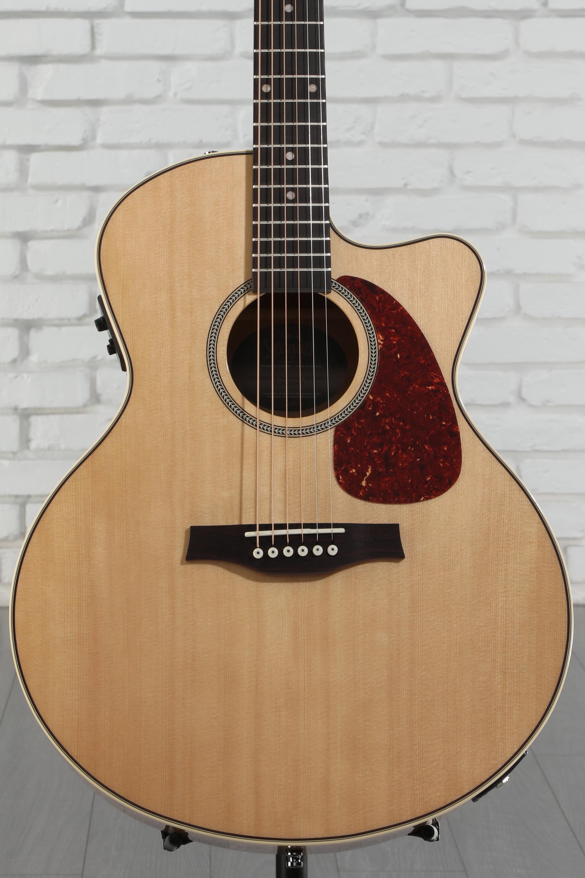 Seagull Guitars Performer Cutaway Mini-Jumbo Flame Maple