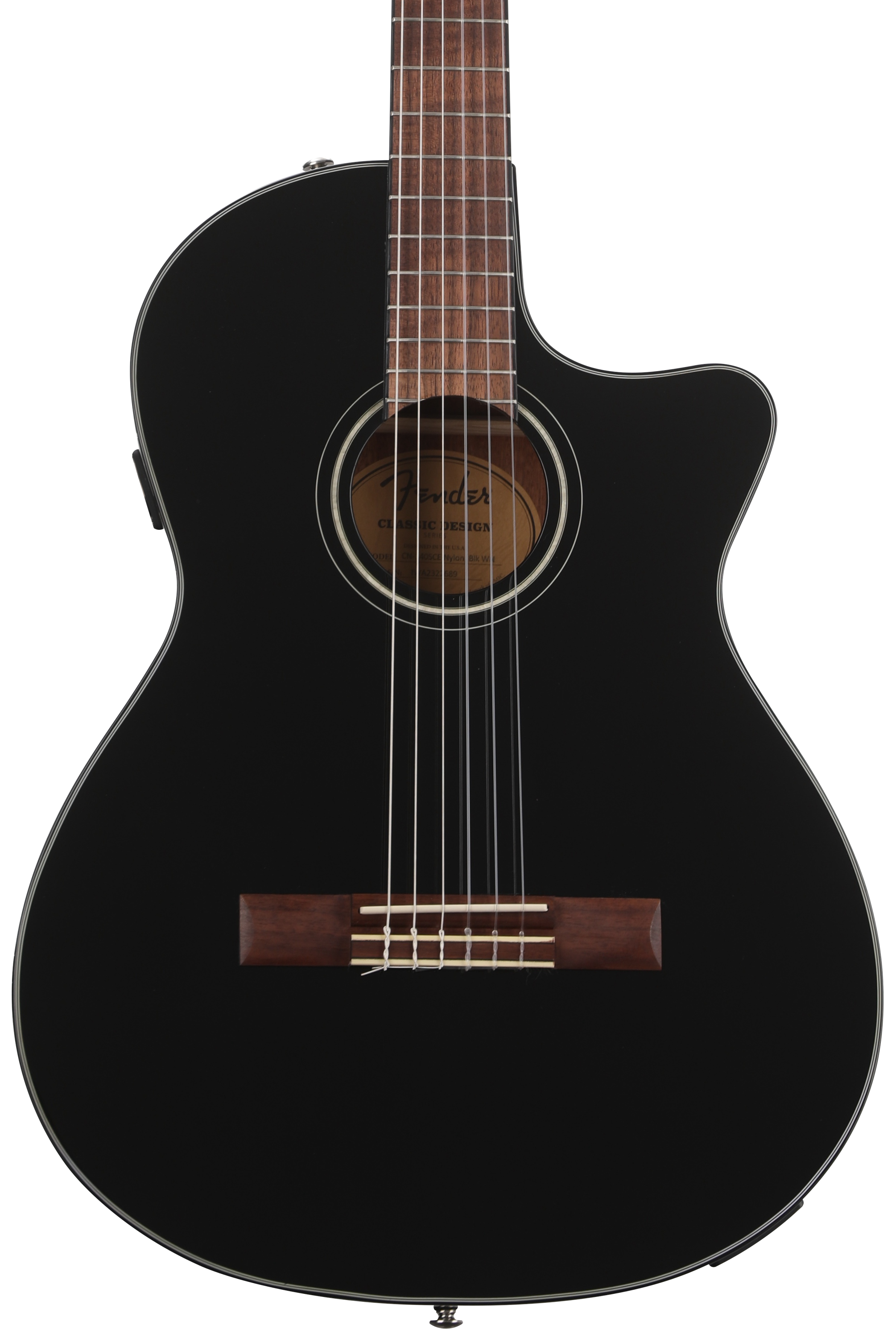 Fender nylon string online guitar