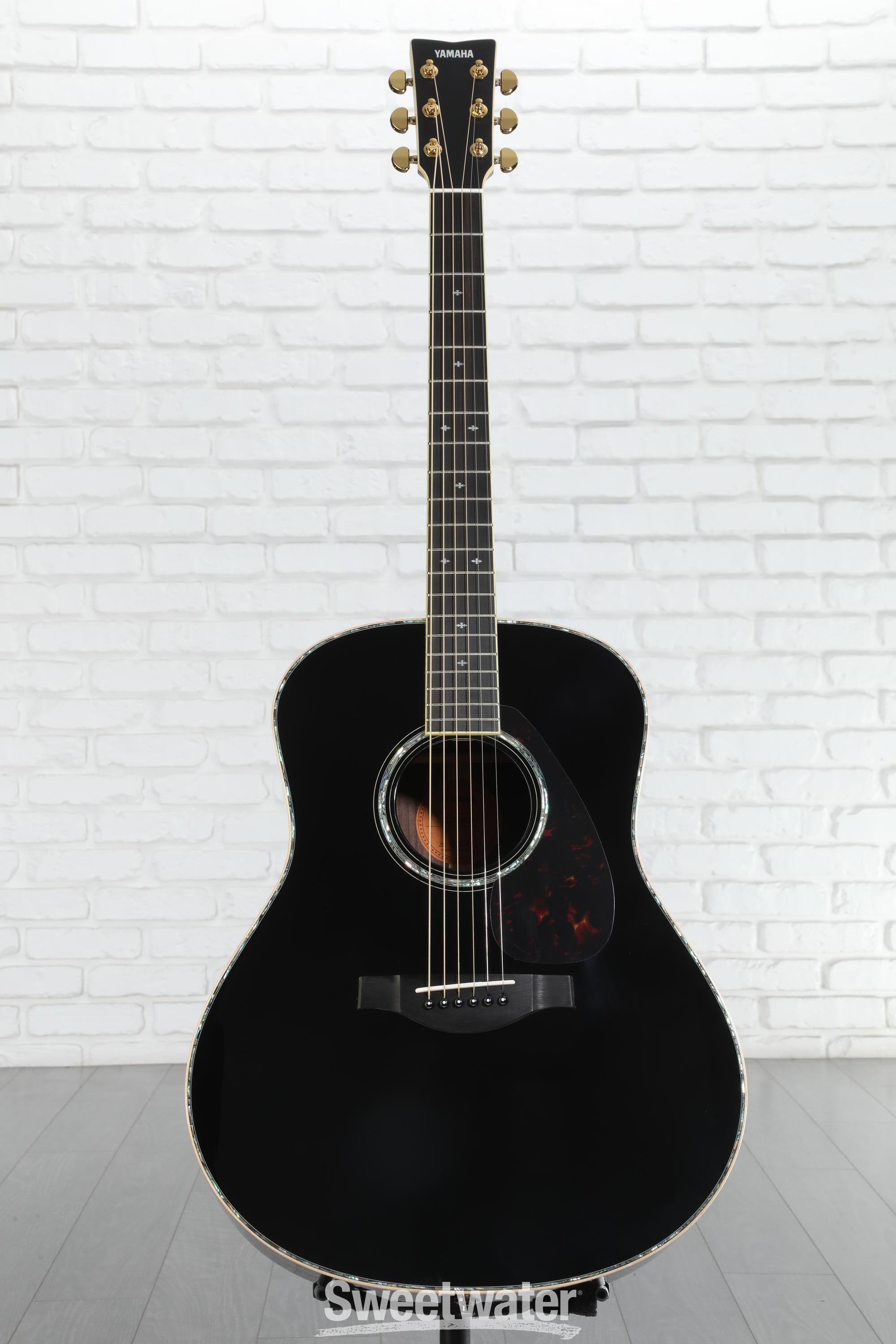 YAMAHA LL16D ARE アコースティックギター BLACK Yamaha LL16D ARE Original Jumbo Acoustic-electric Guitar - Black