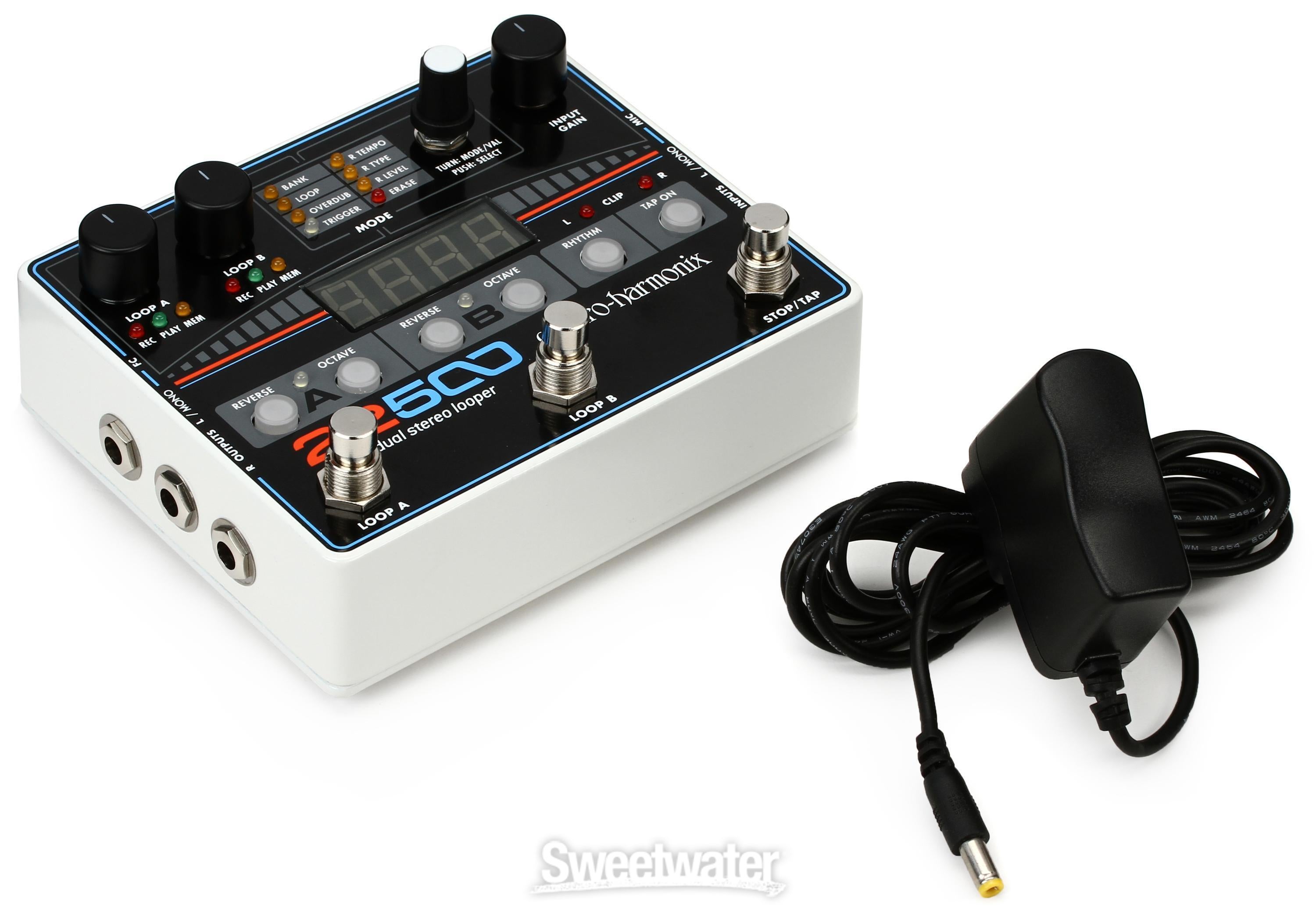 Electro-Harmonix 22500 Dual Stereo Looper Pedal Reviews | Sweetwater