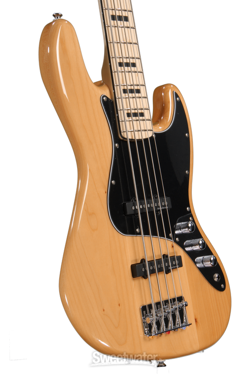 Squier Vintage Modified Jazz Bass - Natural 5-String