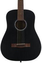 Fender FA-15 3/4 Scale Steel Acoustic Guitar - Black