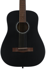 Photo of Fender FA-15 3/4 Scale Steel Acoustic Guitar - Black