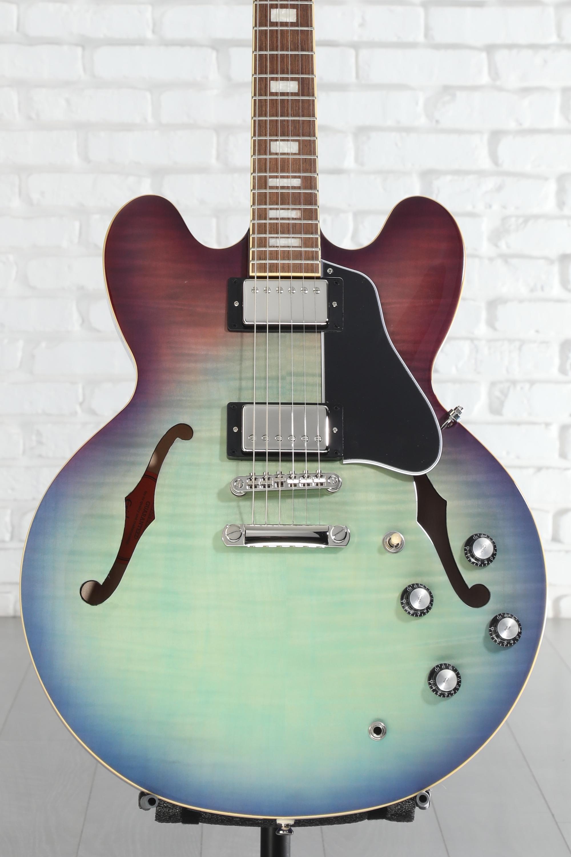 れるEpiphone ES-335 Figured Blueberry Epiphone Epiphone ES-335 Figured – Gibson