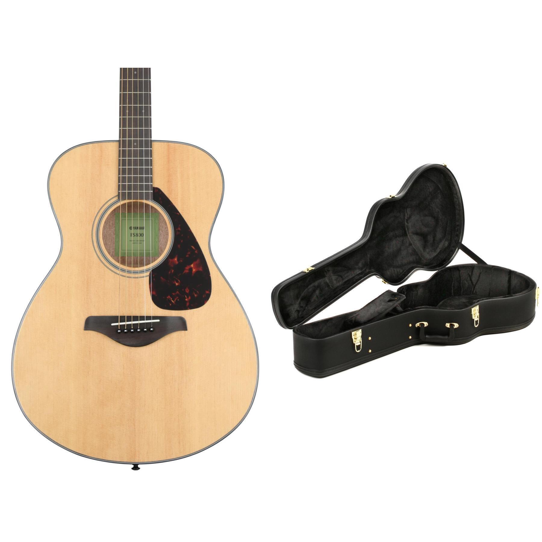 Yamaha FS800 Concert Acoustic Guitar with Case - Natural | Sweetwater