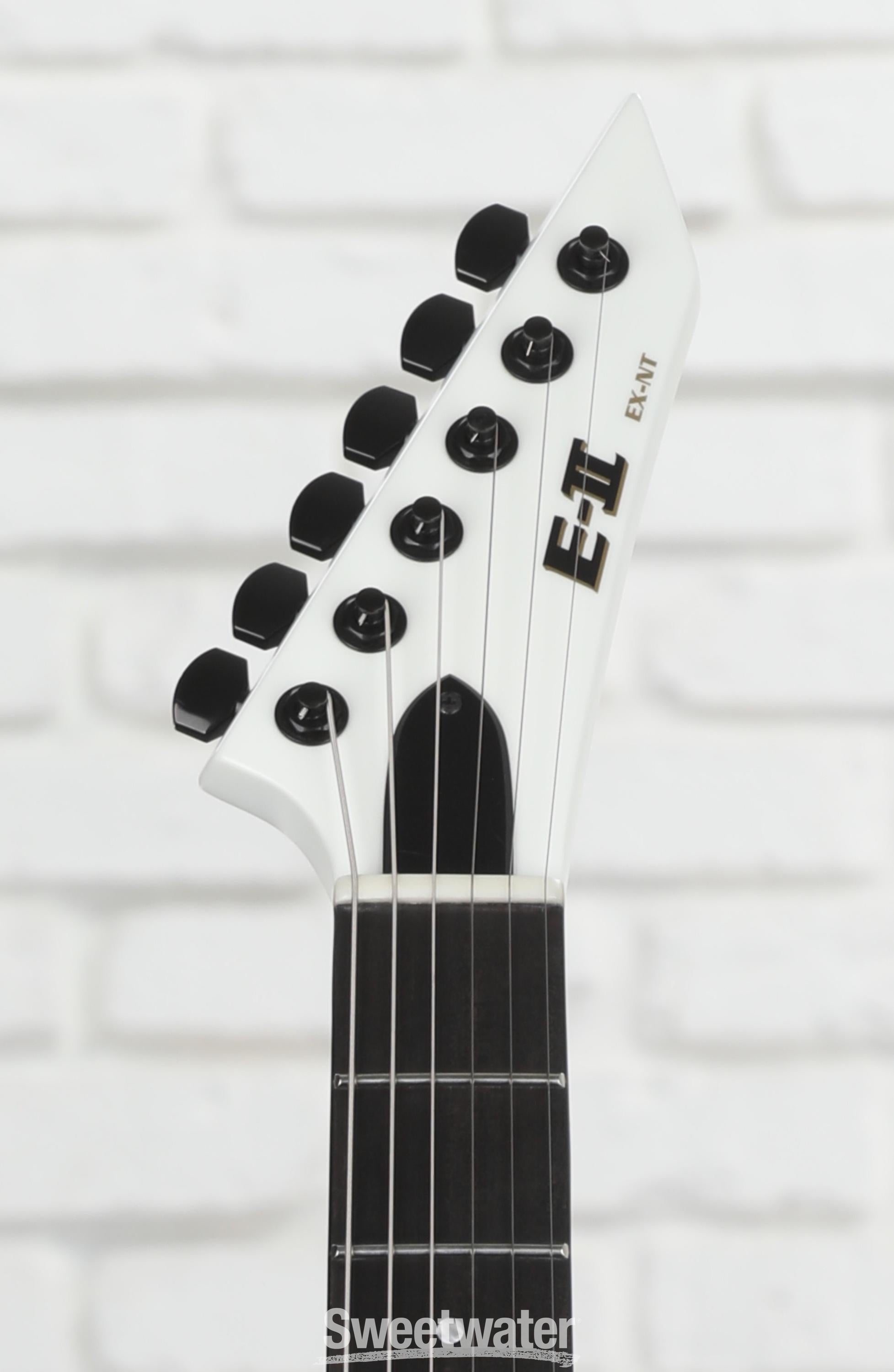 ESP エレキギター ホワイト ESP E-II Eclipse Electric Guitar Satin White Japan 223 - Liberty Music