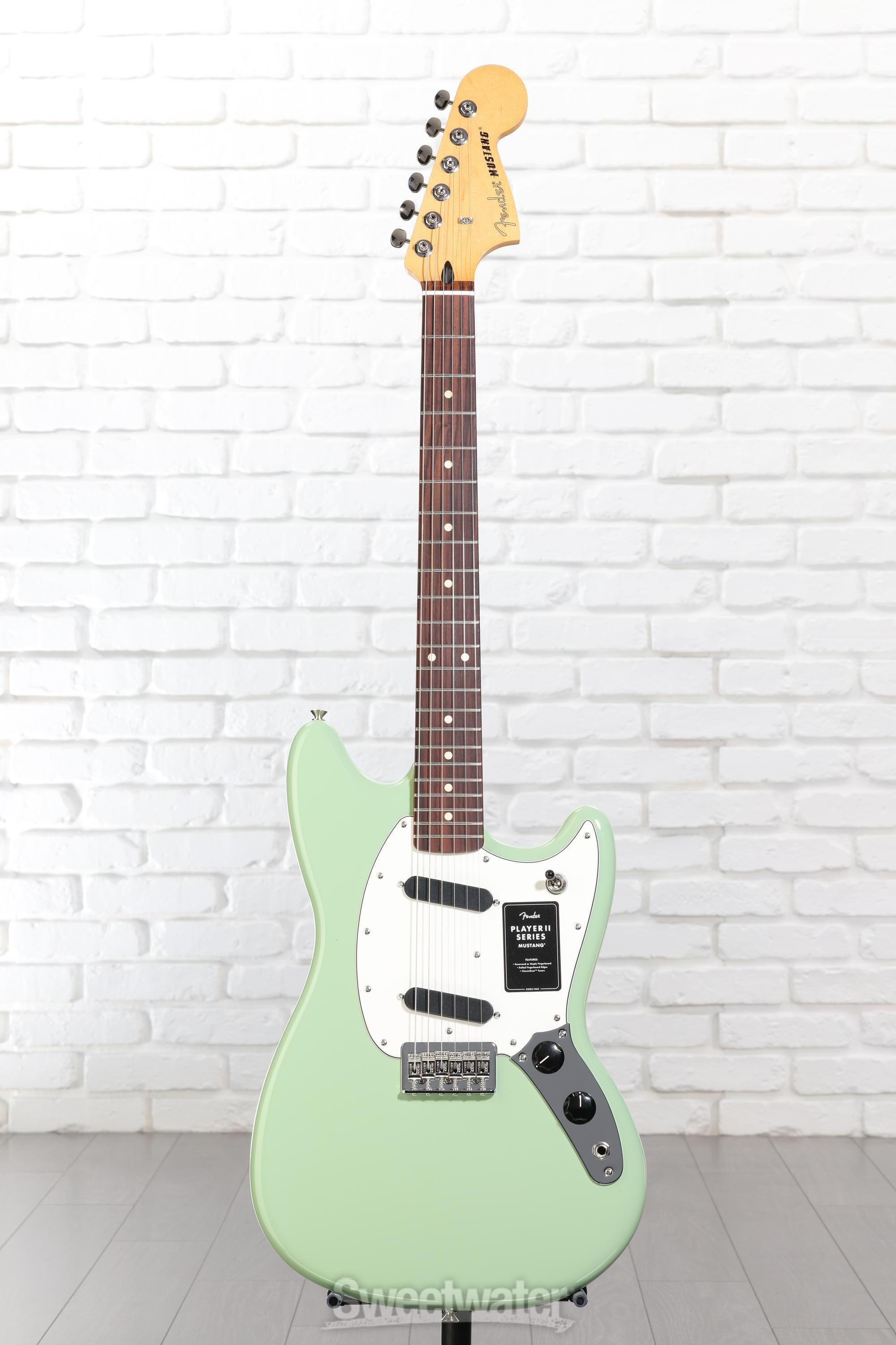 Fender Player II Mustang - Birch Green with Rosewood Fingerboard