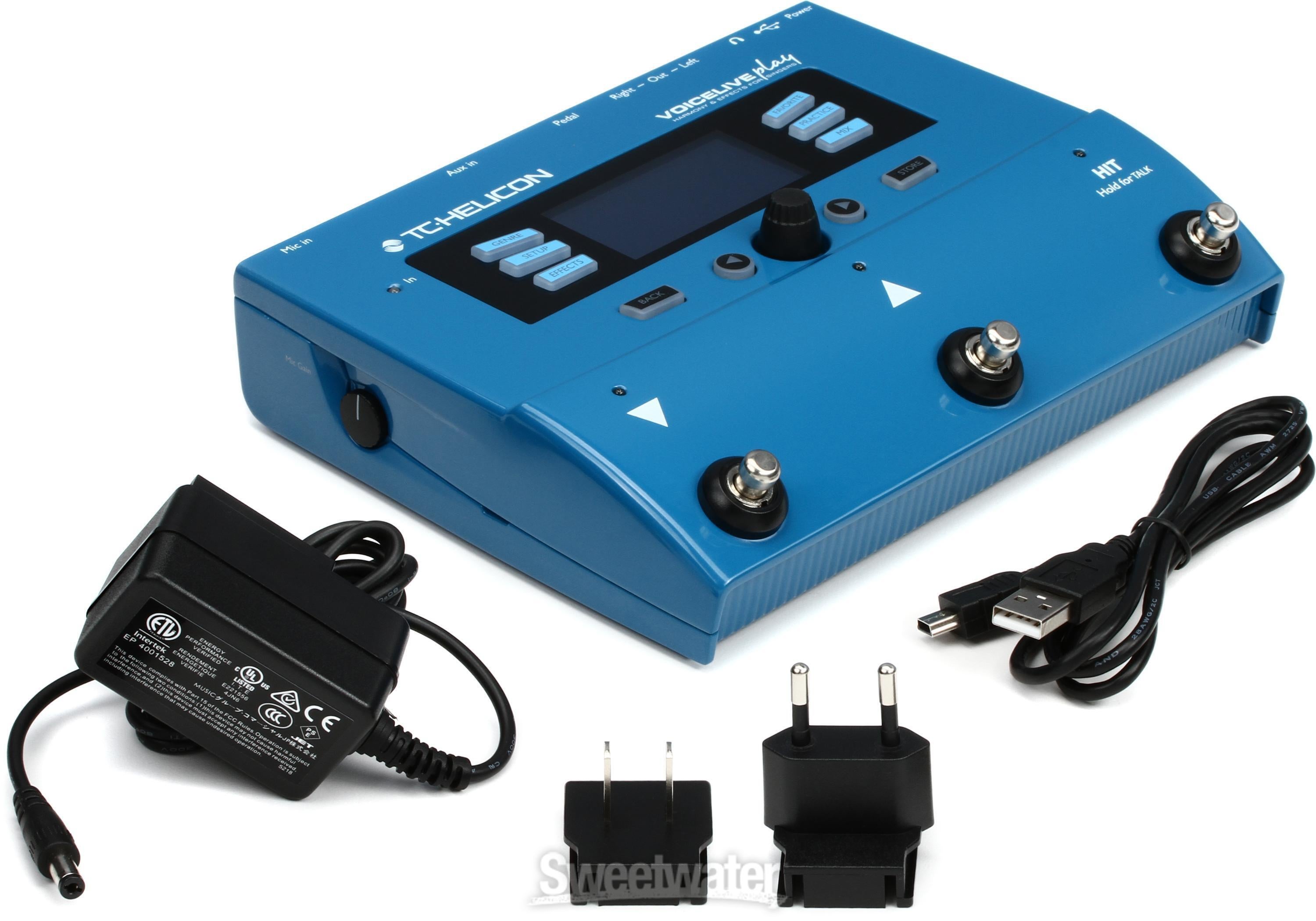 TC HELICON VOICELIVE play ボーカルエフェクター 電源アダプター付 ...