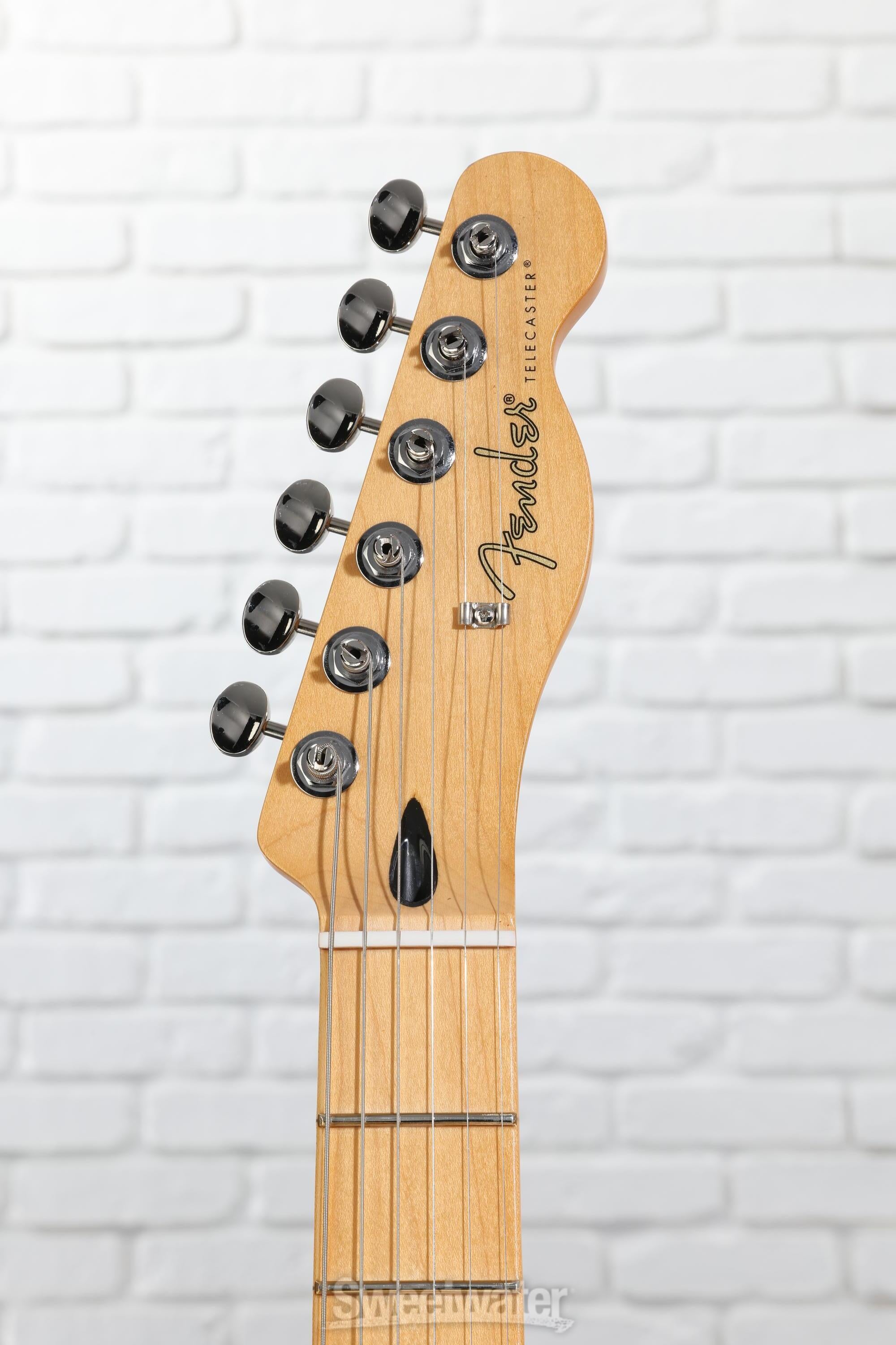 Fender Player II Telecaster Electric Guitar - Black with Maple Fingerboard