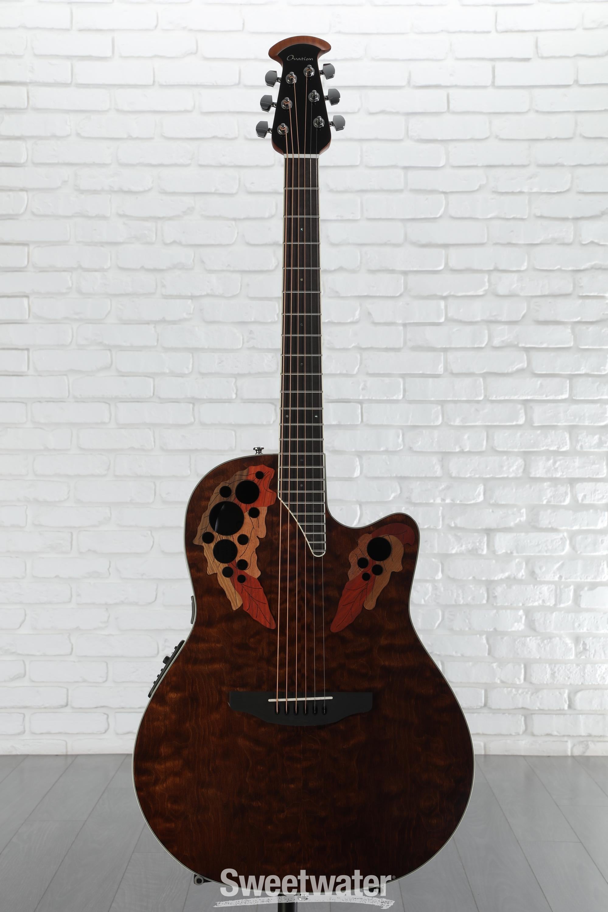 ギター OVATION CE48P TIGER EYE Celebrity Ovation Celebrity Elite CE48P-TGE Super Shallow Acoustic