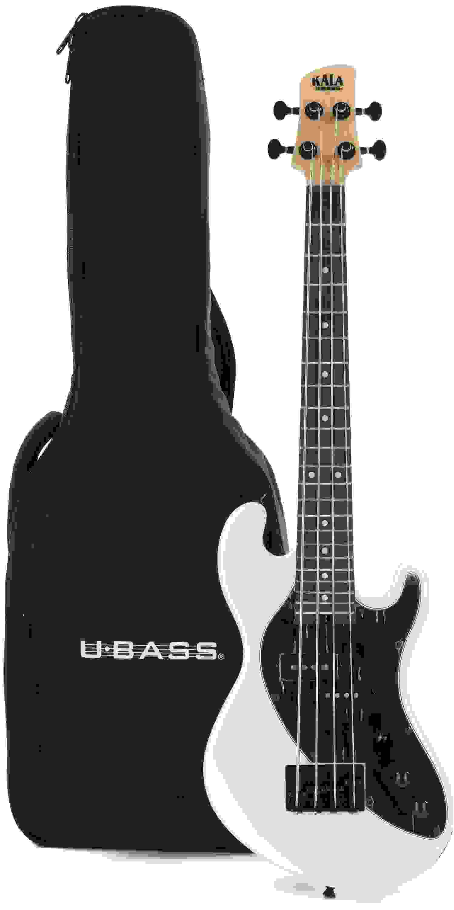 Kala Solidbody U-Bass Electric Bass Guitar - Powder Blue