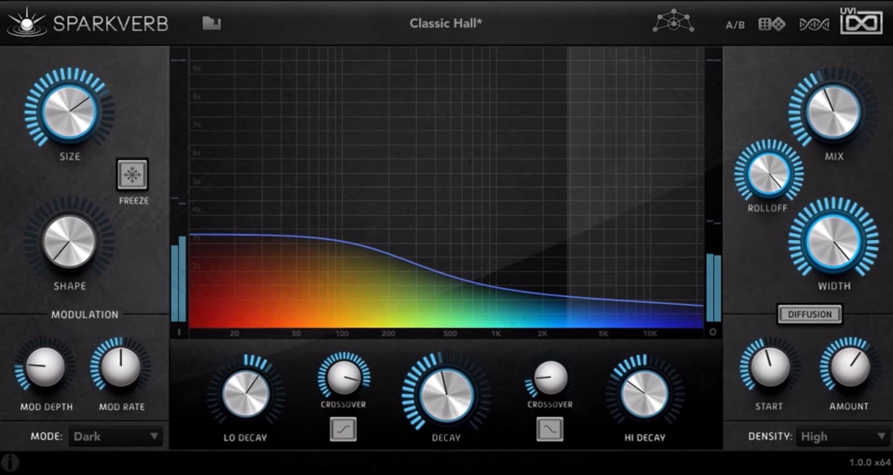 Photo of UVI Sparkverb Reverb Plug-in